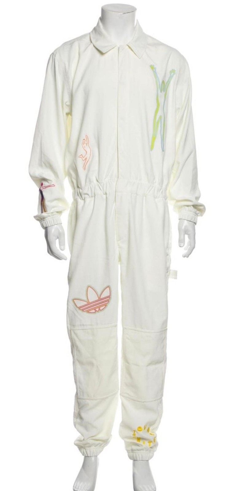 Adidas Originals Love Unites Gender Neutral Canvas Jumpsuit