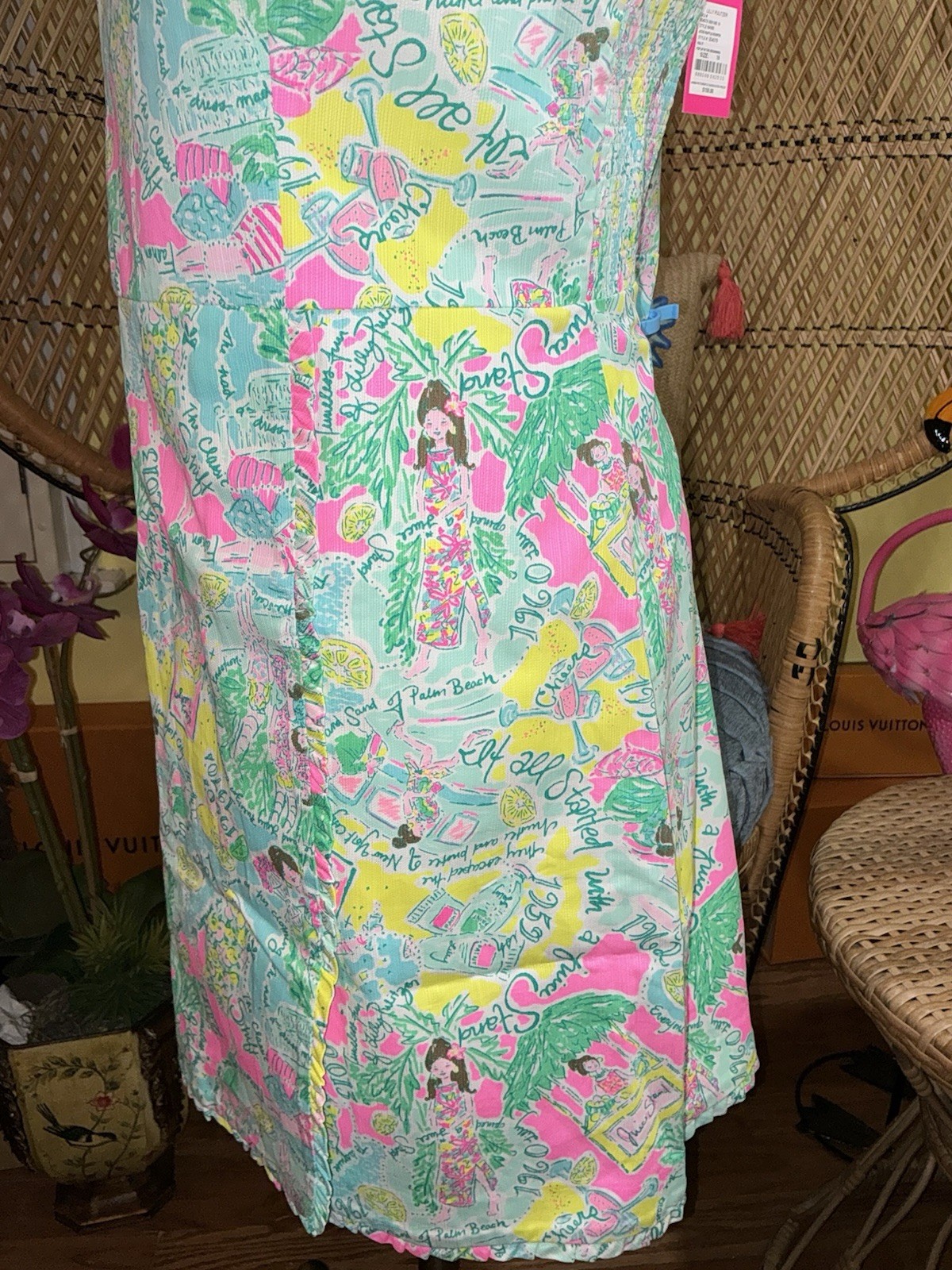 Lilly Pulitzer NWT Jesse Romper Pop Up In The Beginning Size 16