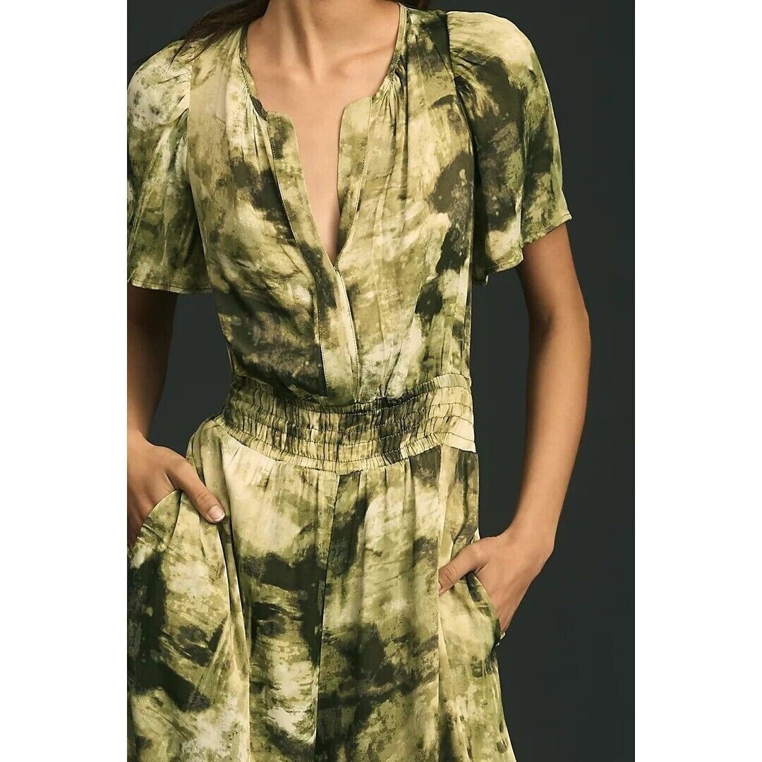 Anthropologie Somerset Jumpsuit Sz XS Tall