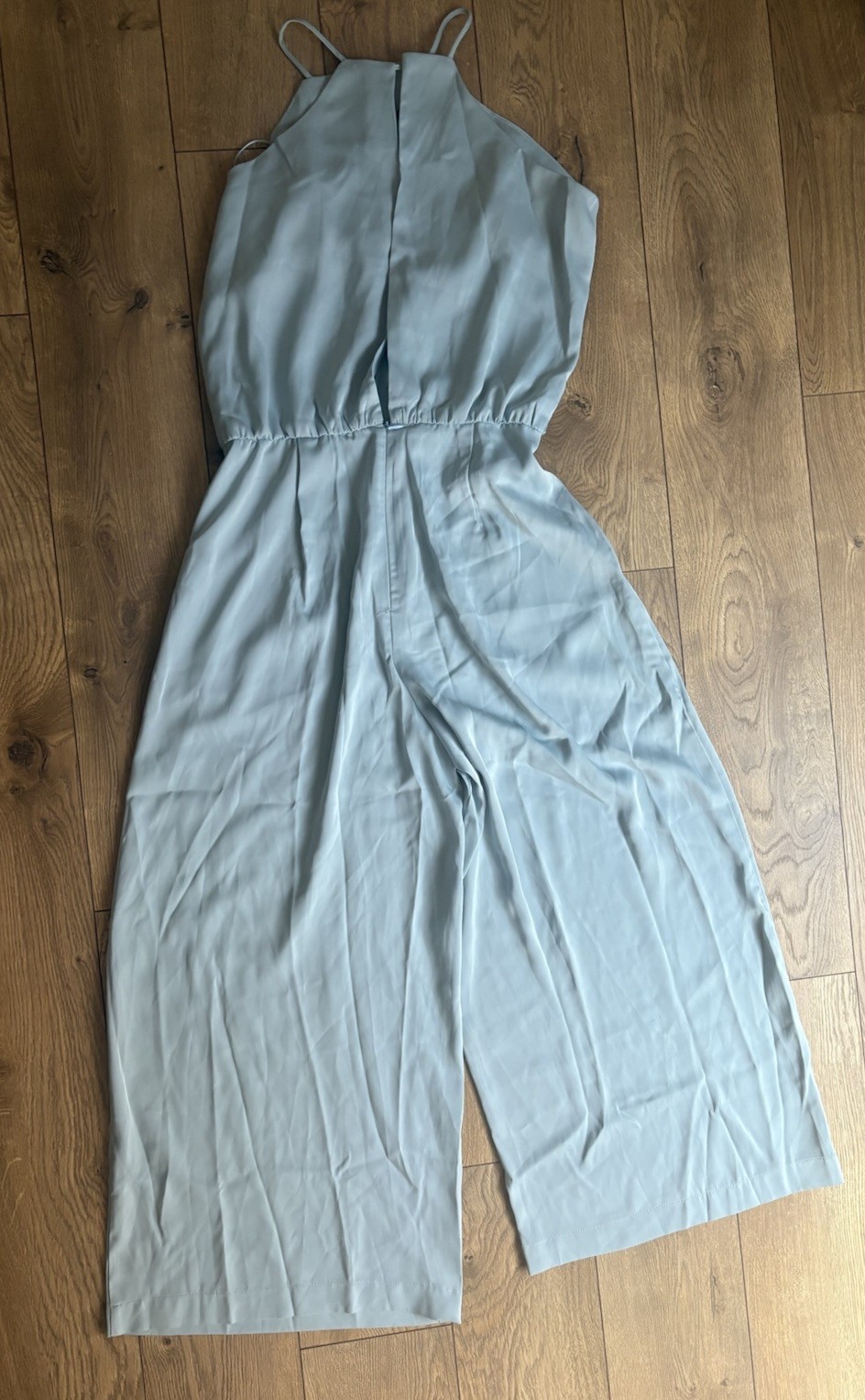 Deluc Laubser Light Blue 100% Polyester Jumpsuit Size M