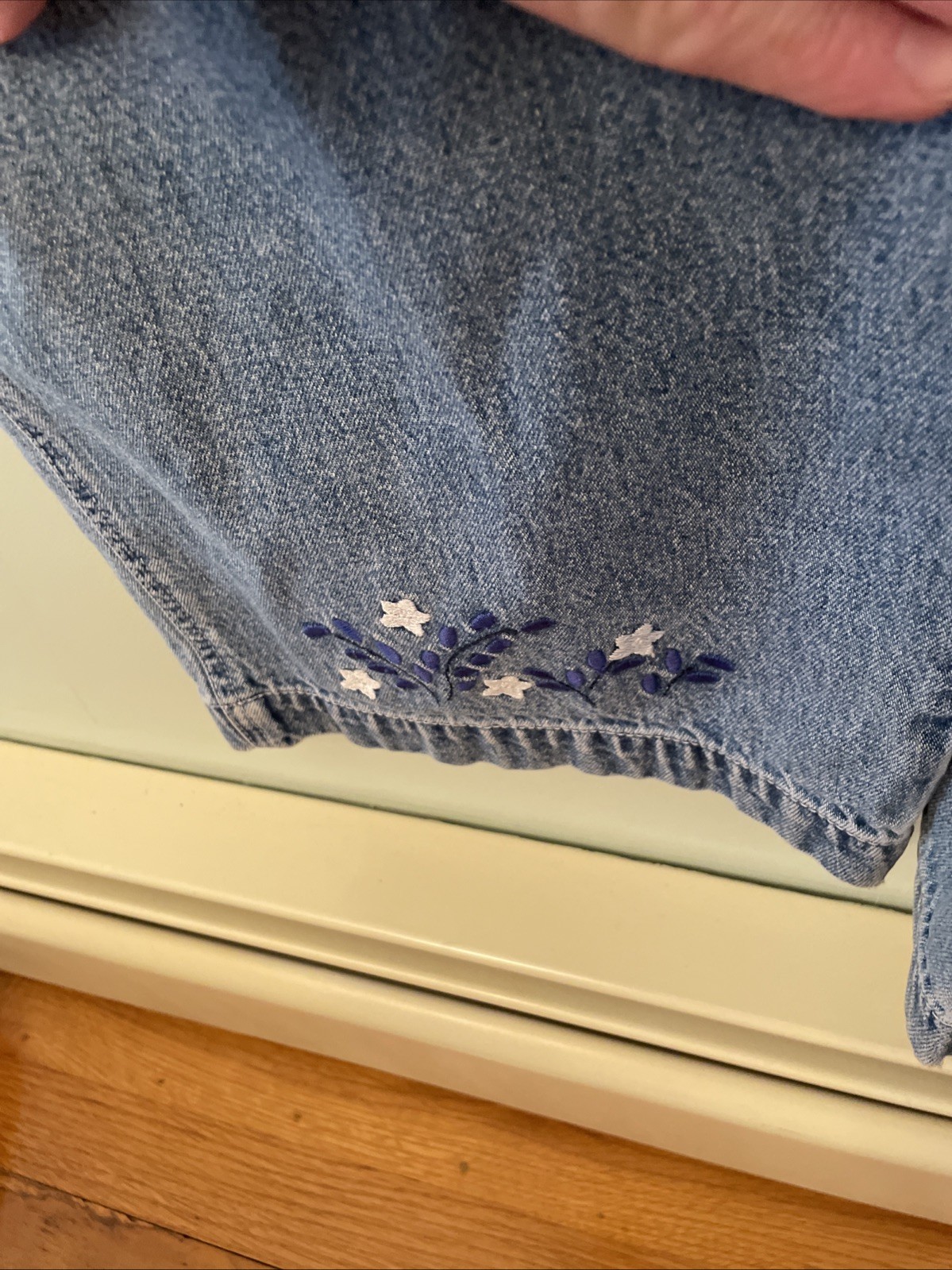 Disney Vintage Winnie The Pooh Retired Eeyore Denim Overalls Womens LG GUC Rare