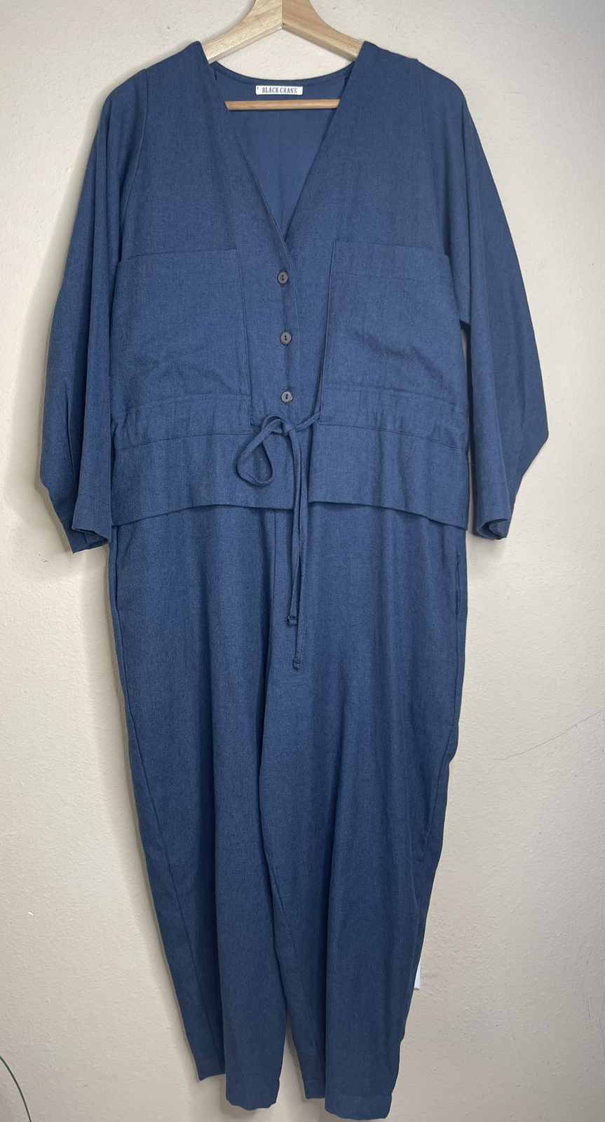 Black Crane Sack Jumper