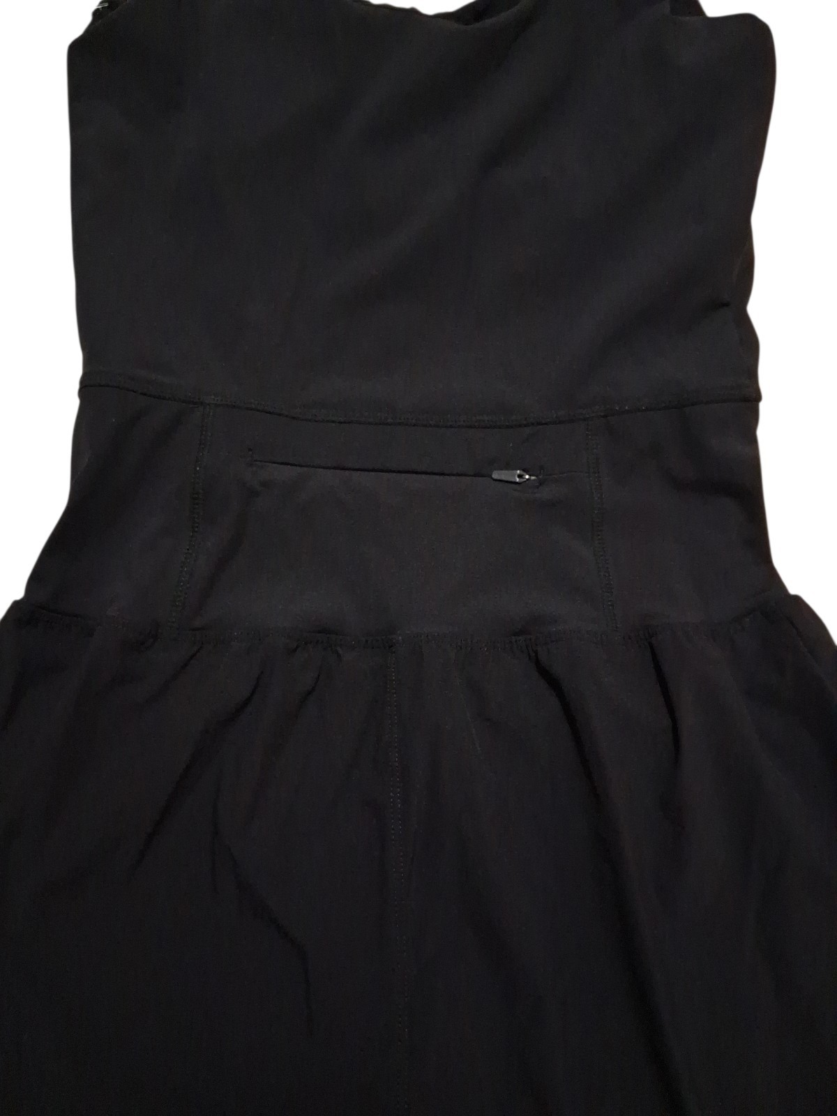 Mono B Black Athletic Romper Womens Medium Sleeveless Scoop Neck Built In Shorts
