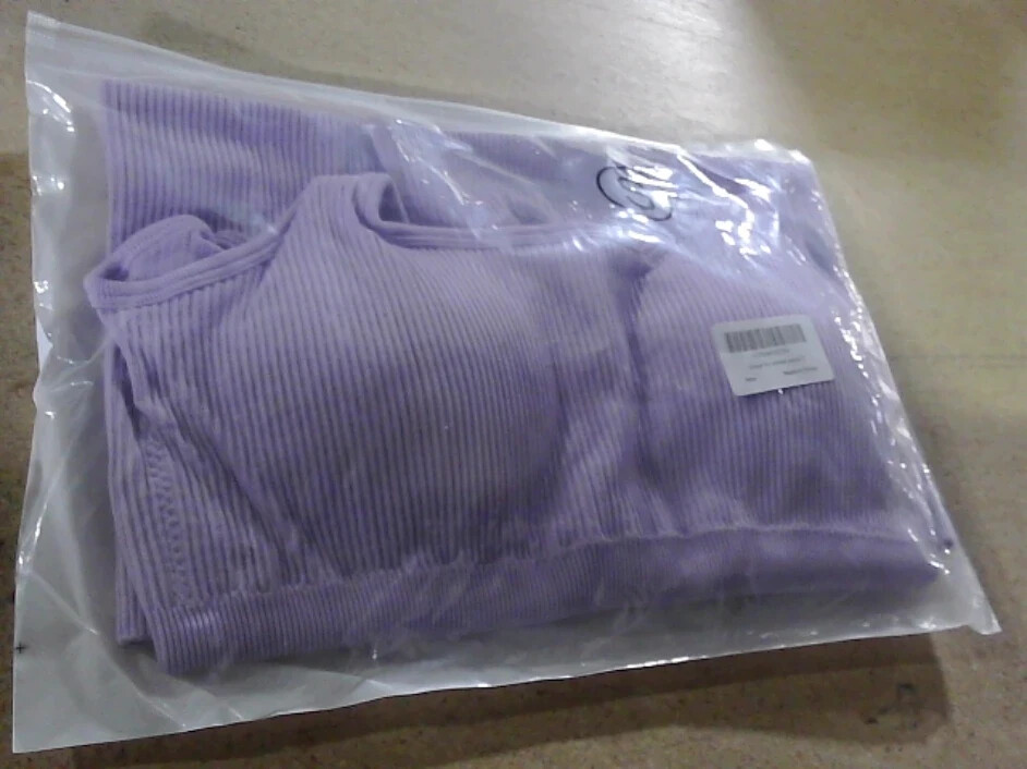 Women’s Yoga Rompers/Jumpsuit Workout Short Sleeve Square Neck – Purple- Small