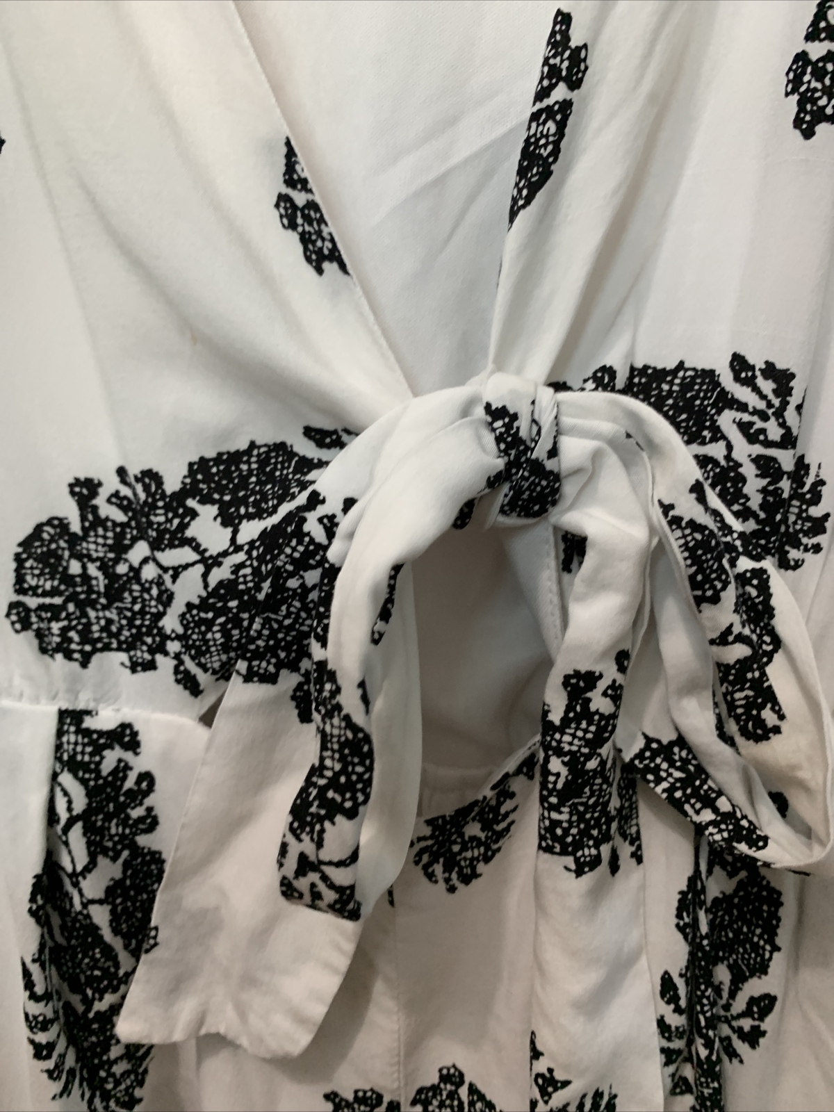 Romper Black And White pockets Clothing Shorts Summer Size M Loveriche