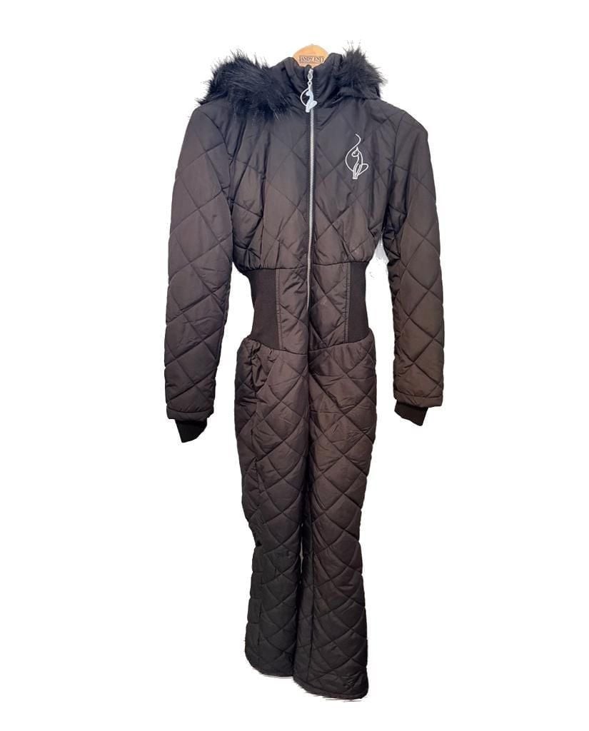Forever 21 x Baby Phat Faux Full-Trim Quilted Jumpsuit Size Small