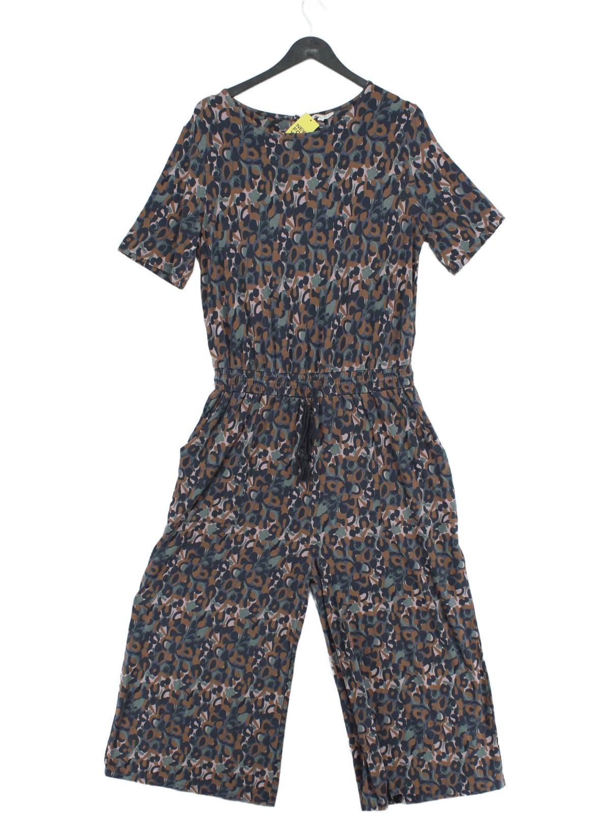Thought Women’s Jumpsuit UK 12 Multi Viscose with Cotton, Elastane Jumpsuit