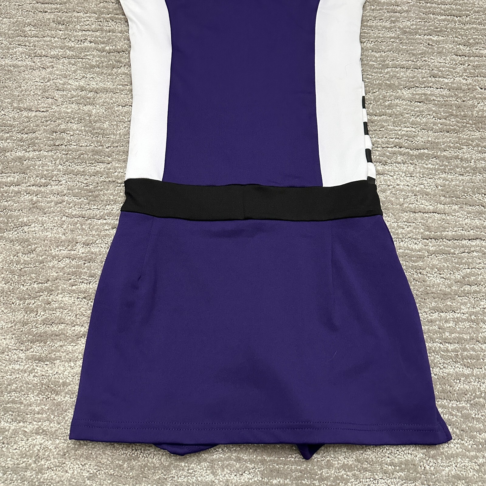 Crown Royal Dress Womens Small Purple Shorts Skort Mini Checkered Racing