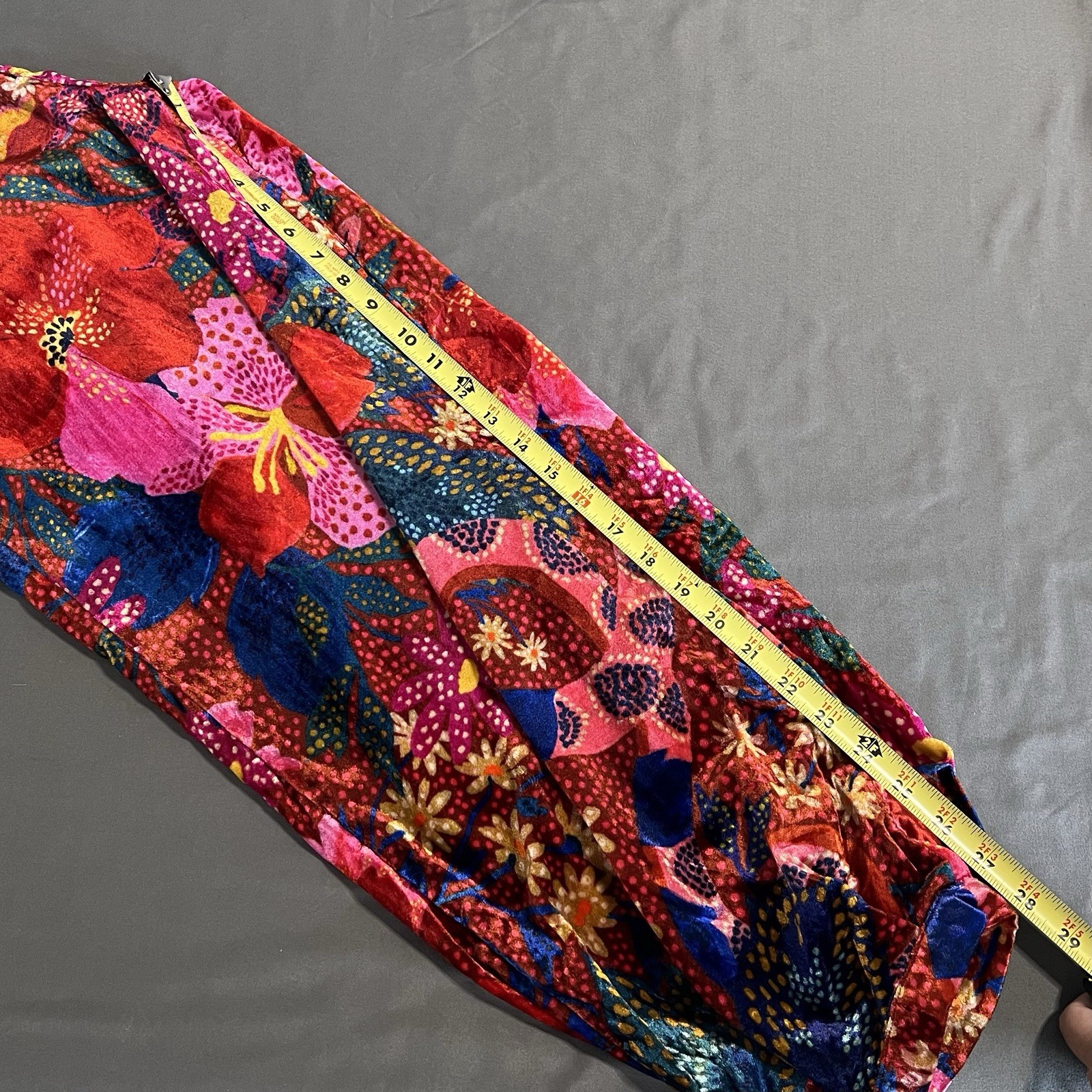 NWT Farm Rio Snake Garden Velvet Jumpsuit Size Medium Tropical Boho Eclectic
