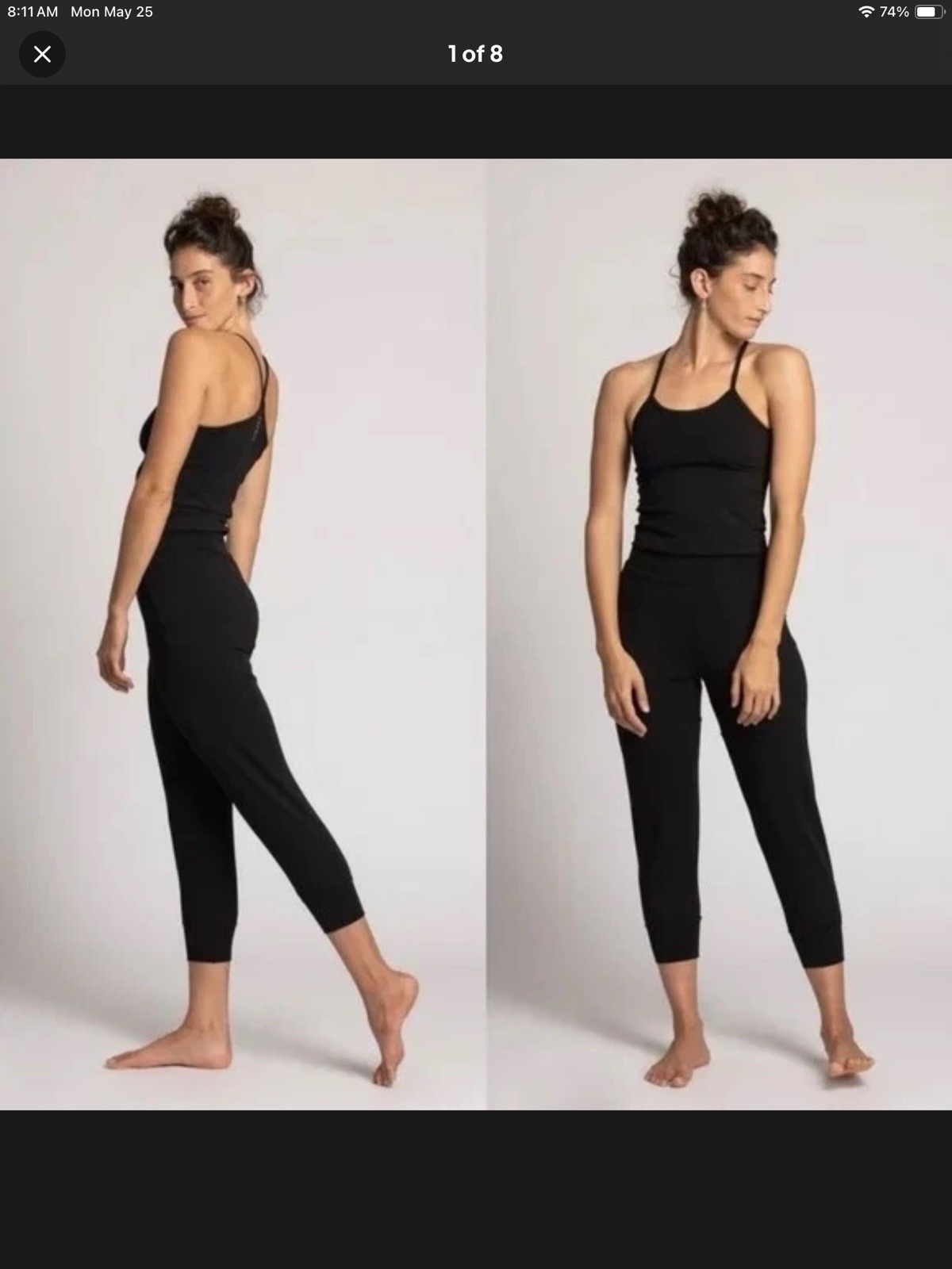 Ripple Yoga Wear Women’s Jumpsuit Purple VERY Good condition FREE SHIPPING