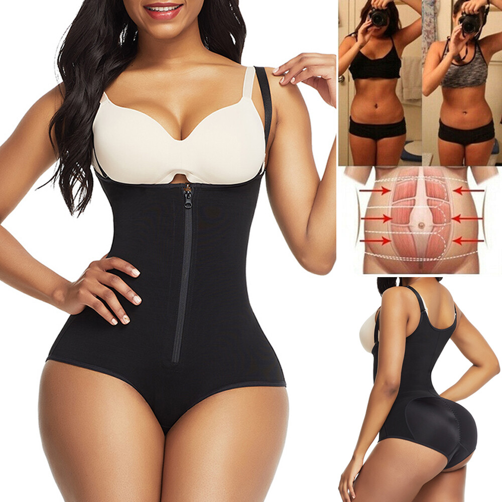 Fajas Colombianas Reductoras Levanta Cola Post Partum Tummy Control Body Shaper