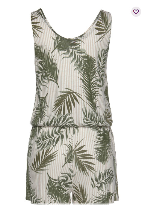Sleeveless Print Romper – New, Free Ship