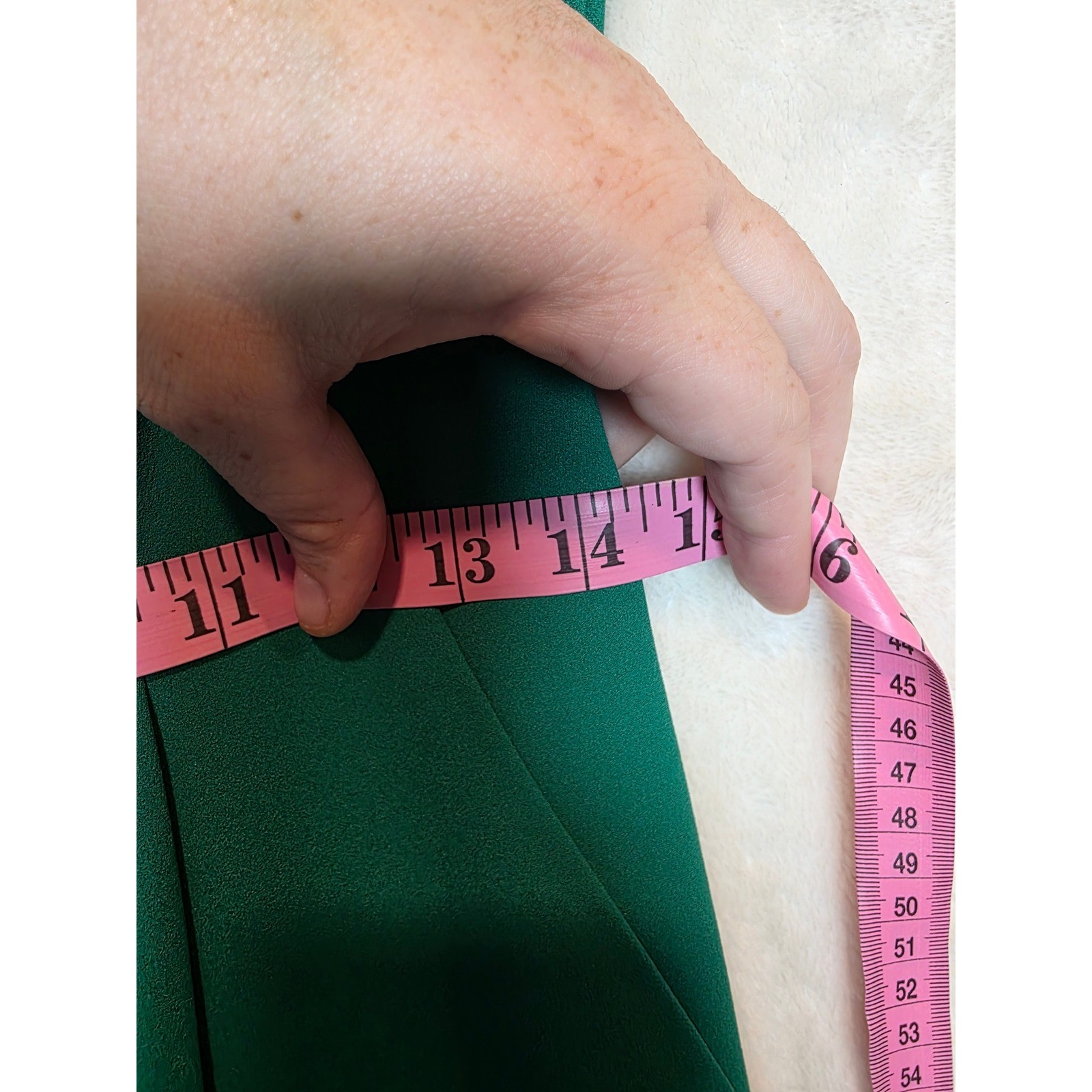 Calvin Klein Womens Emerald Green Cutout Neck Sleeveless Jumpsuit Size 4 RN54163