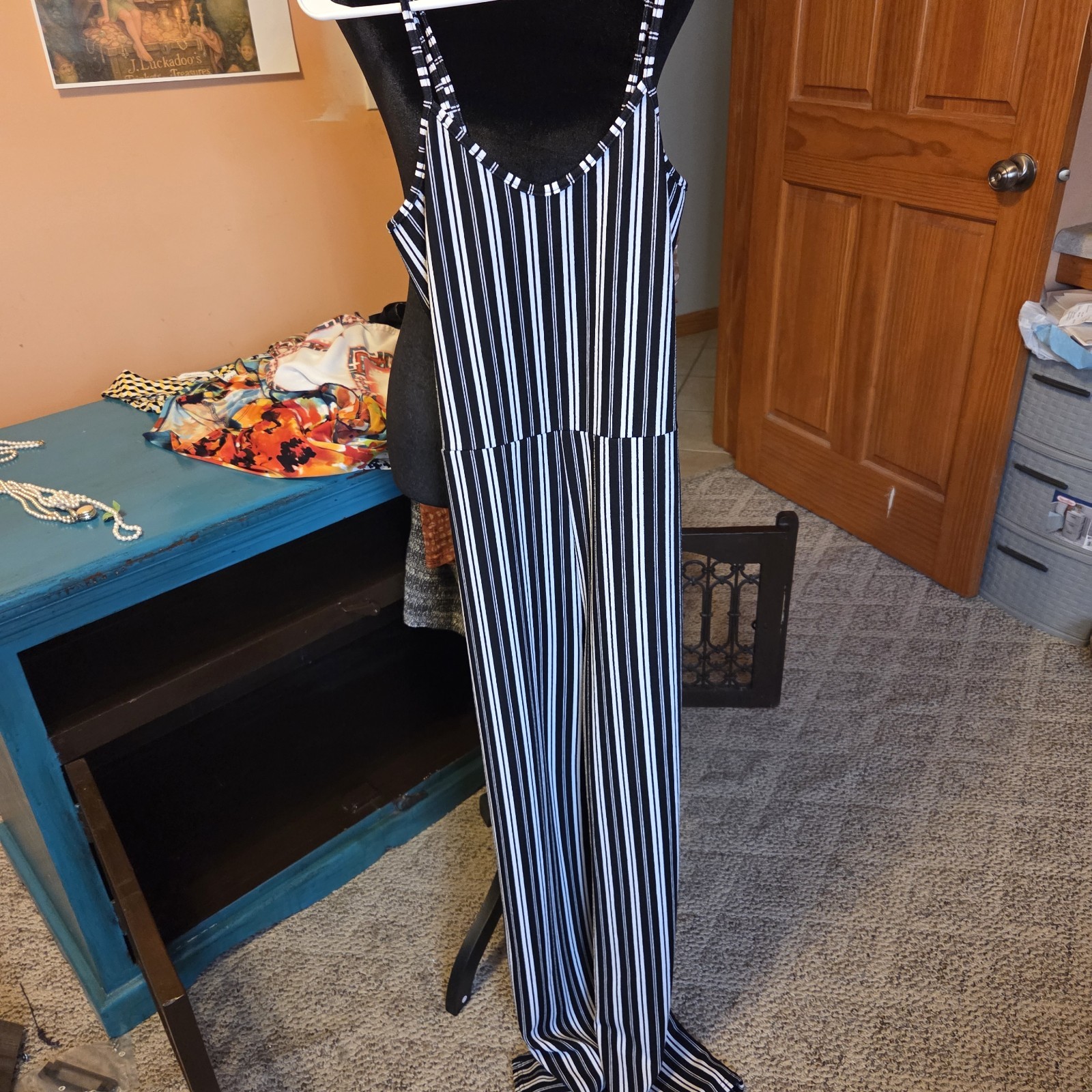 rue21 Striped Jumpsuit