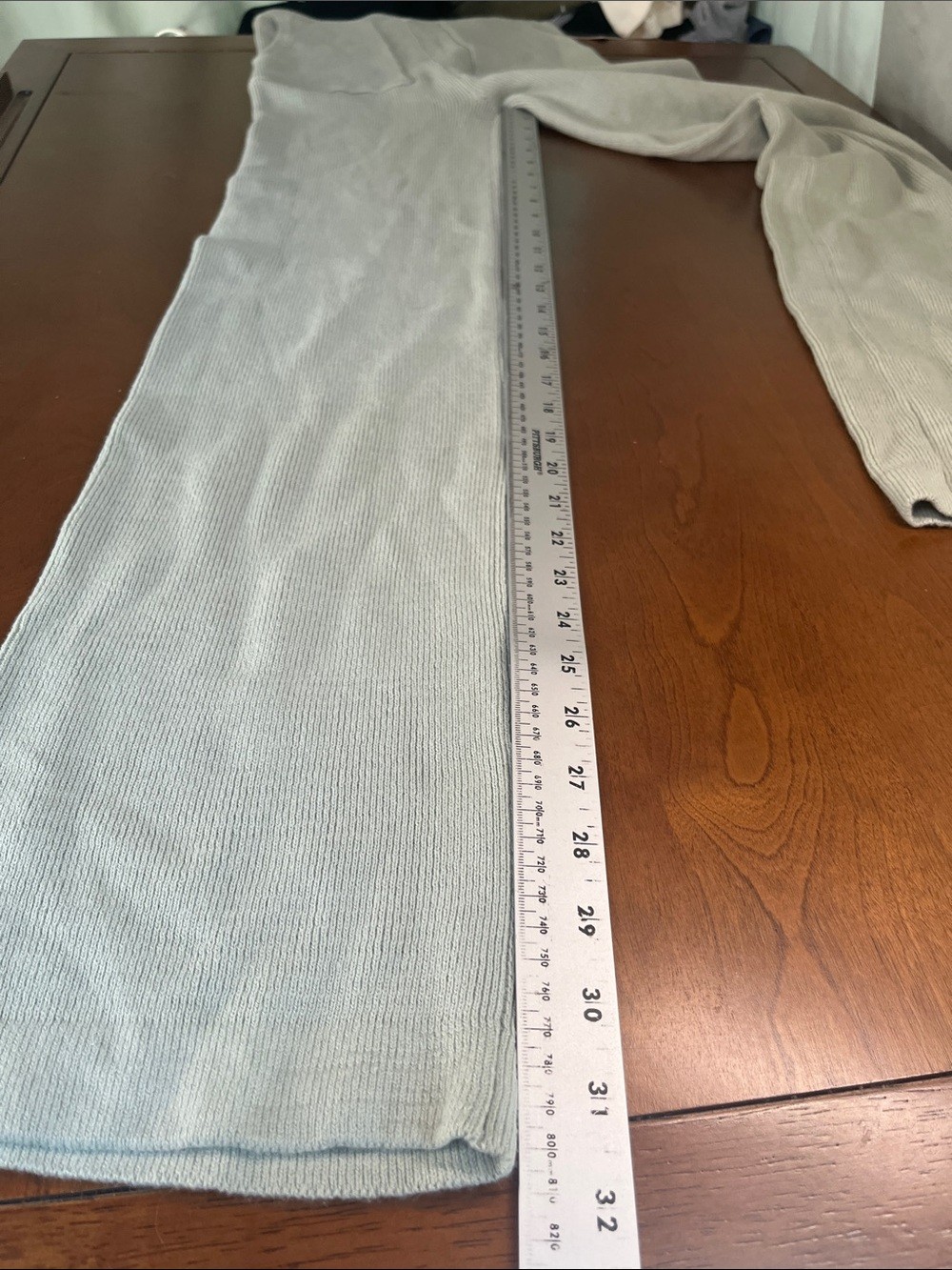 NWT Sincerly Jules Knit Pants Leggings in Light Sage Green XS