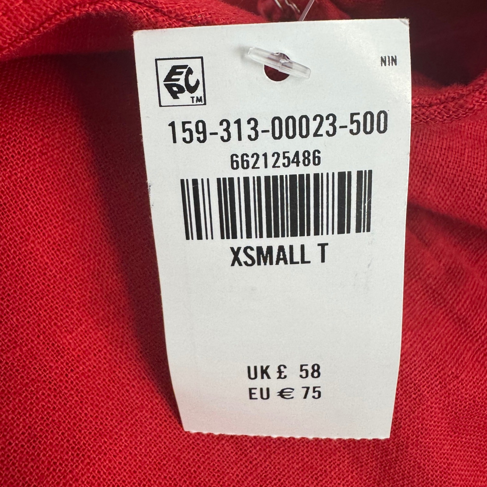 Abercrombie & Fitch Red Linen Blend Apron Neck Romper XST Tall NWT
