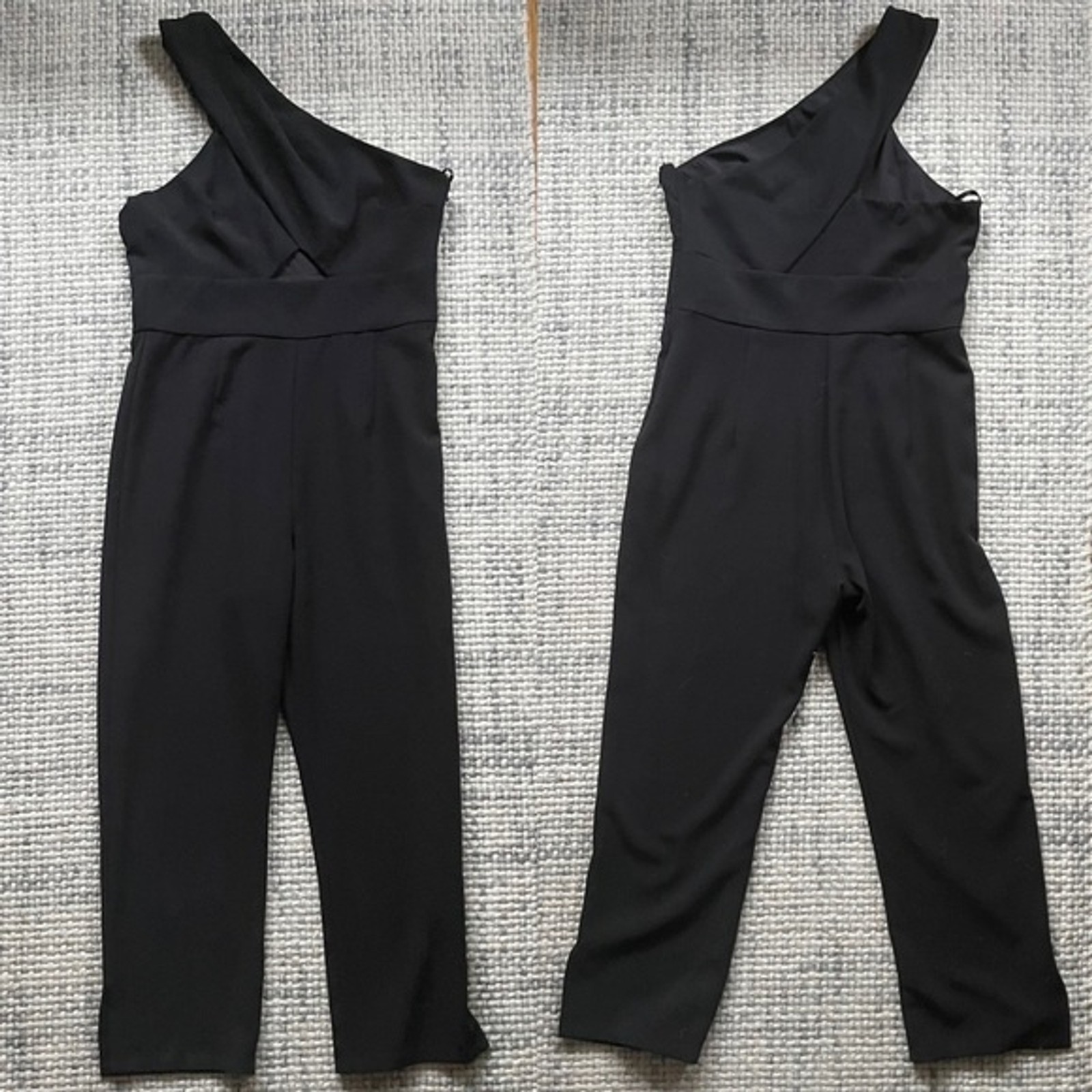 Black Halo Honey Cutout Jumpsuit in Black 16