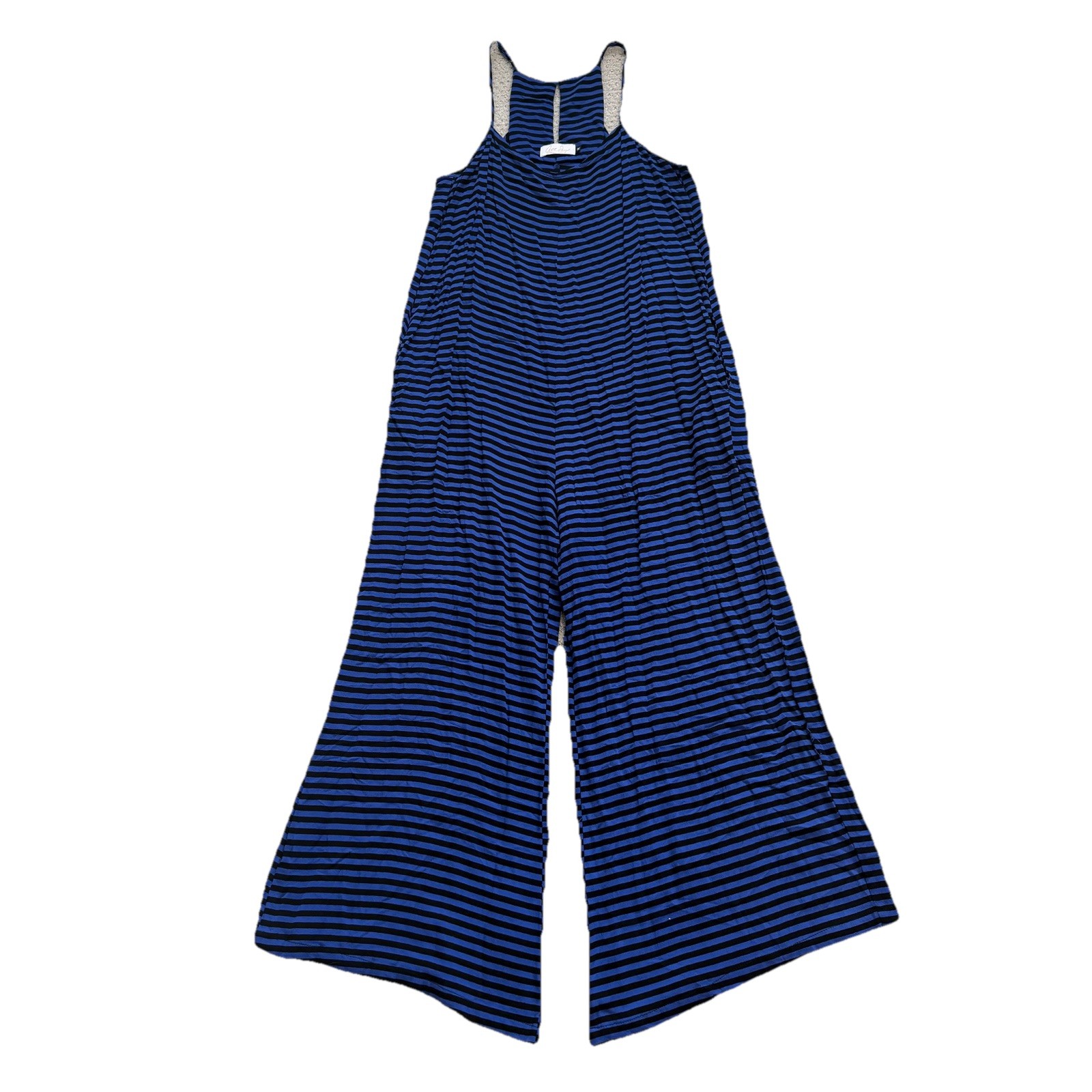AVA SKY Blue/Black Pull-over Jumpsuits/Romper Women – Size M