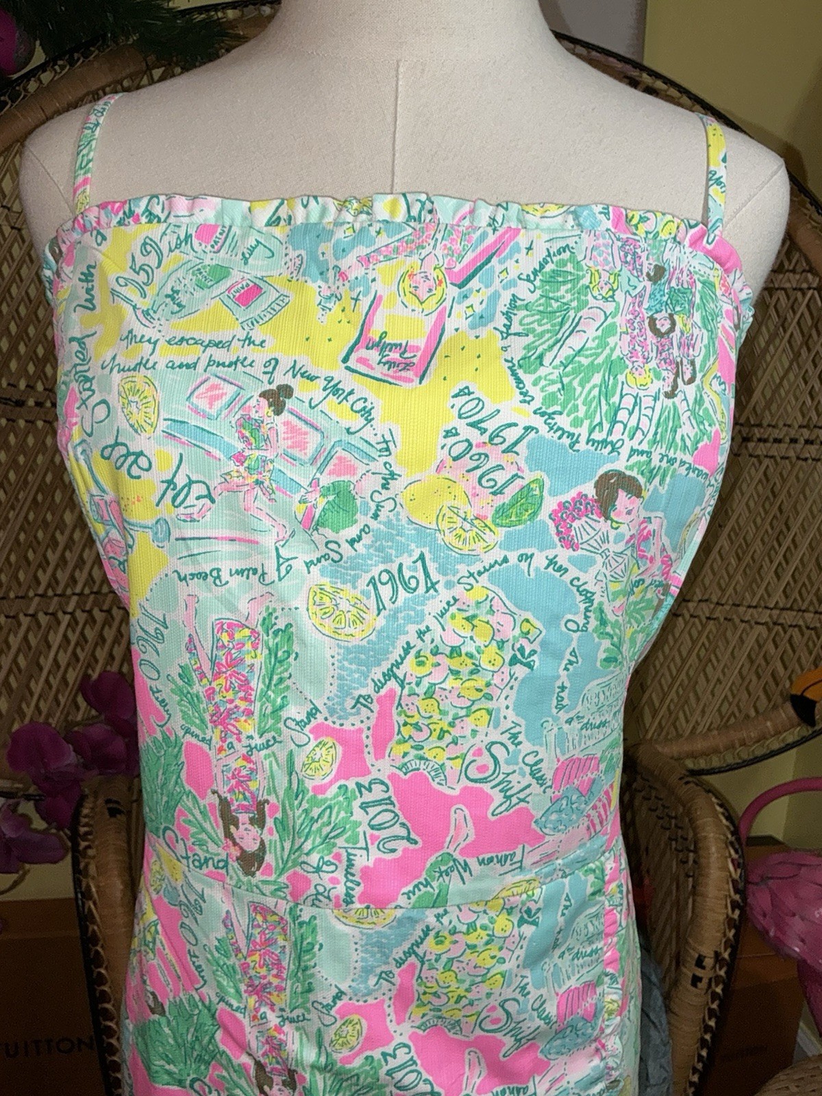 Lilly Pulitzer NWT Jesse Romper Pop Up In The Beginning Size 16