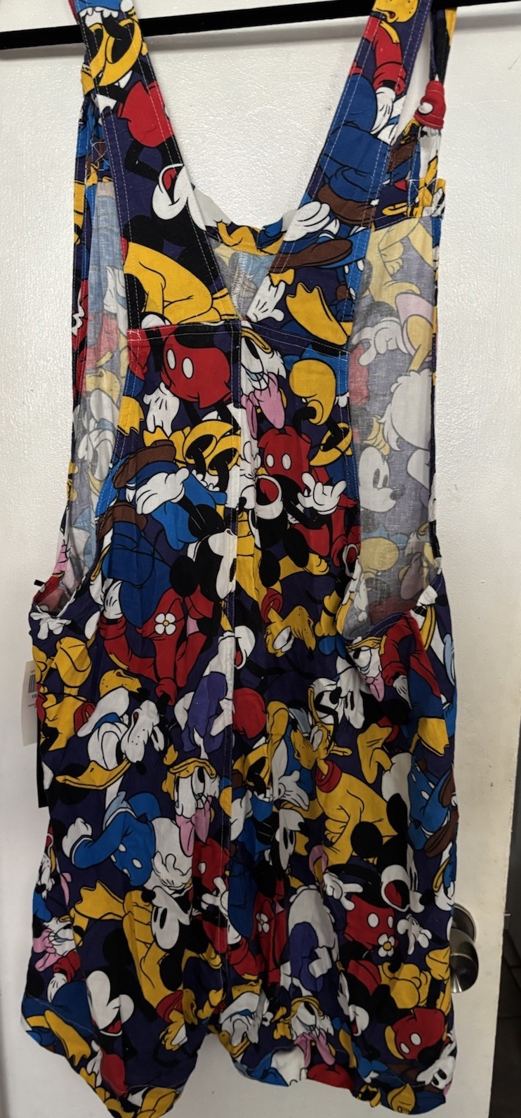 NWT Hot Topic Disney Mickey Mouse & Friends Linen Shortall Size XL