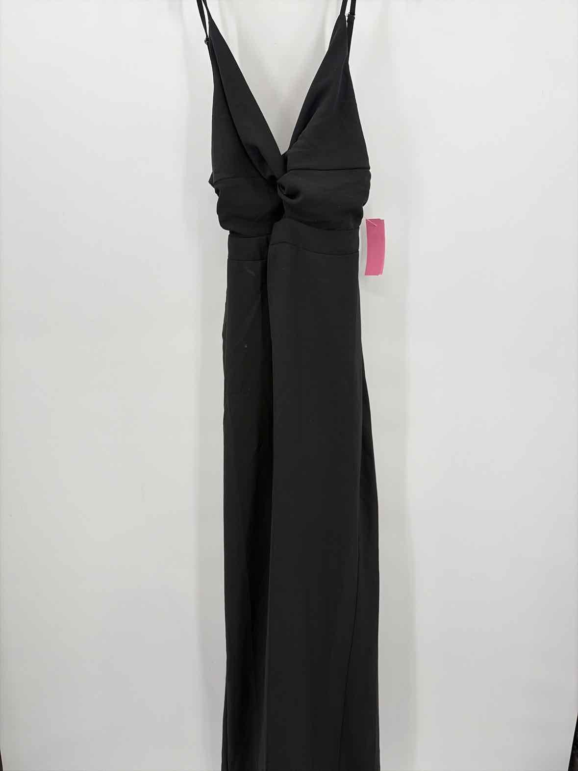 Pre-Owned Luxxel Black Size Small Sleeveless Jumpsuit