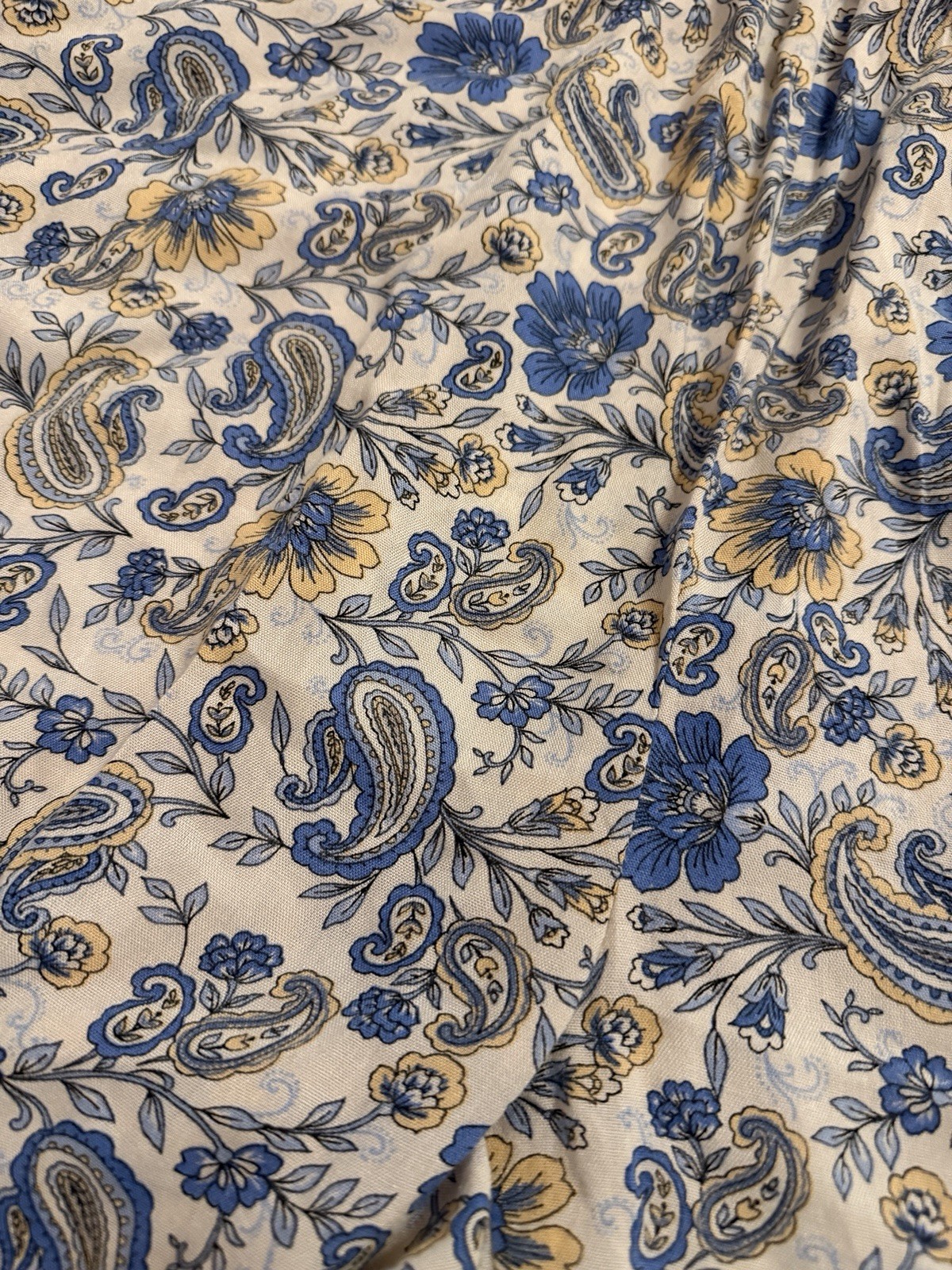 Patrons Of Peace Jumpsuit S Floral Blue Yellow Girlcore Boho Hippie Trendy Chic