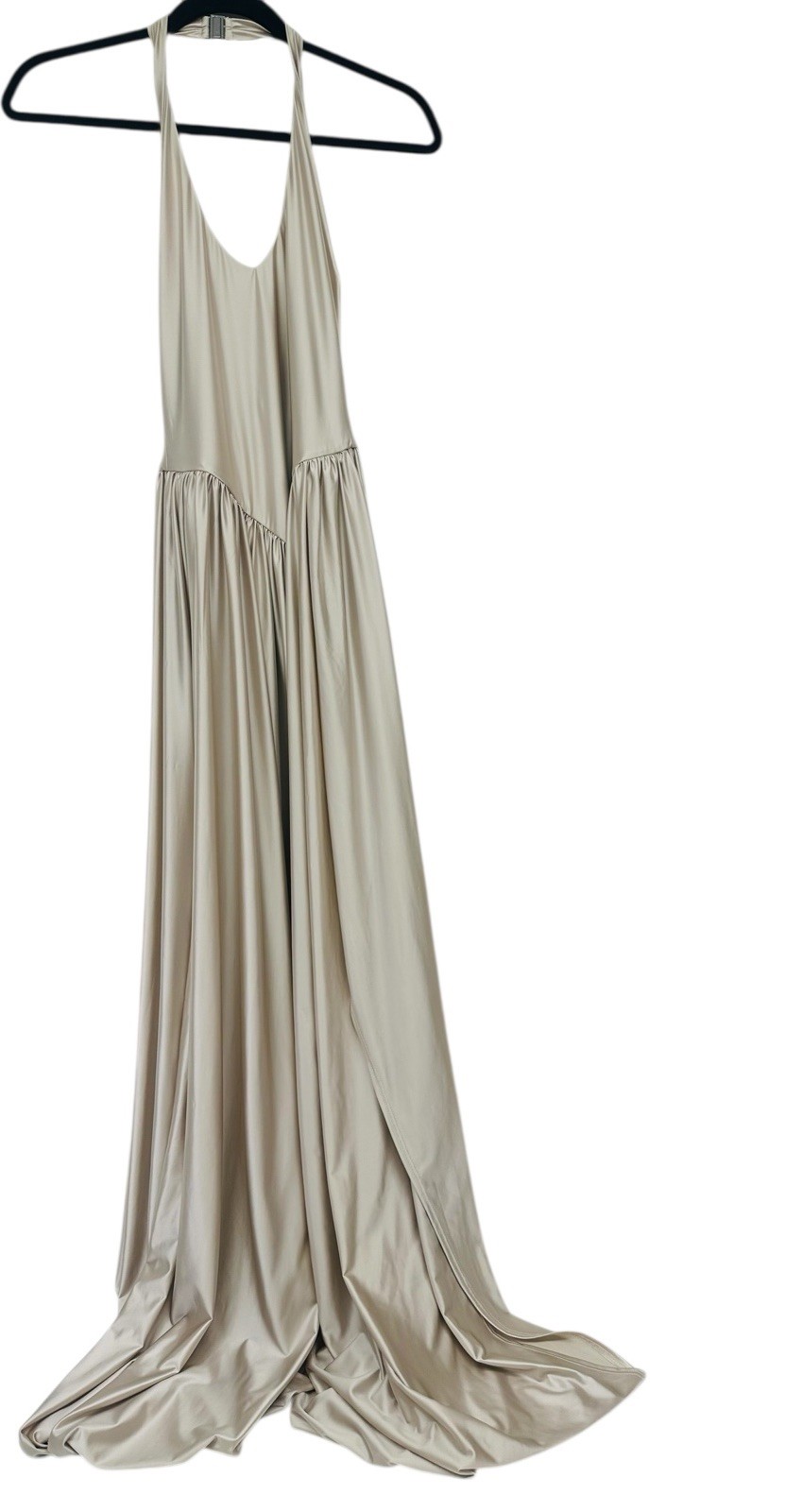 DELFI COLLECTIVE Ezra Jumpsuit Champagne Sand Size M RN# 152558 Made In U.S.A.