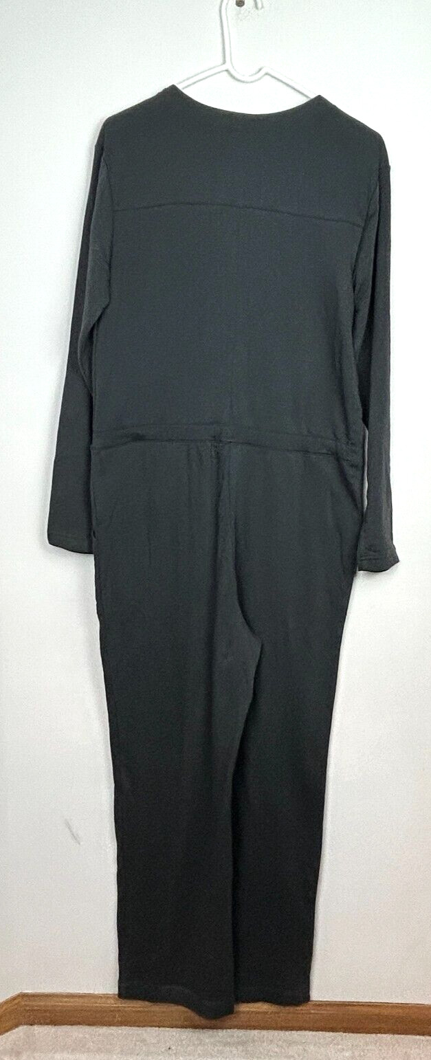 Old Navy Knit Charcoal Gray Jumpsuit Size M Tall NEW