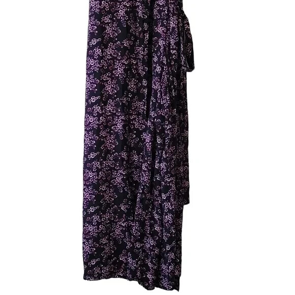 Jack By BB Dakota Ditsy Floral Maxi Wrap Jumpsuit Women’s Cropped Size 4 New