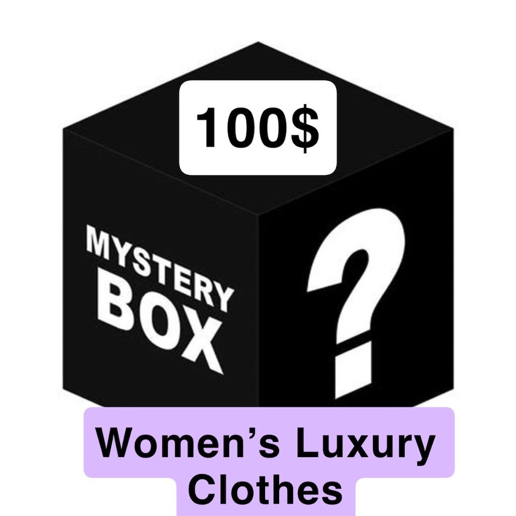 $100 Mystery Box Women’s Luxury Designer Streetwear Clothing Mix Size M