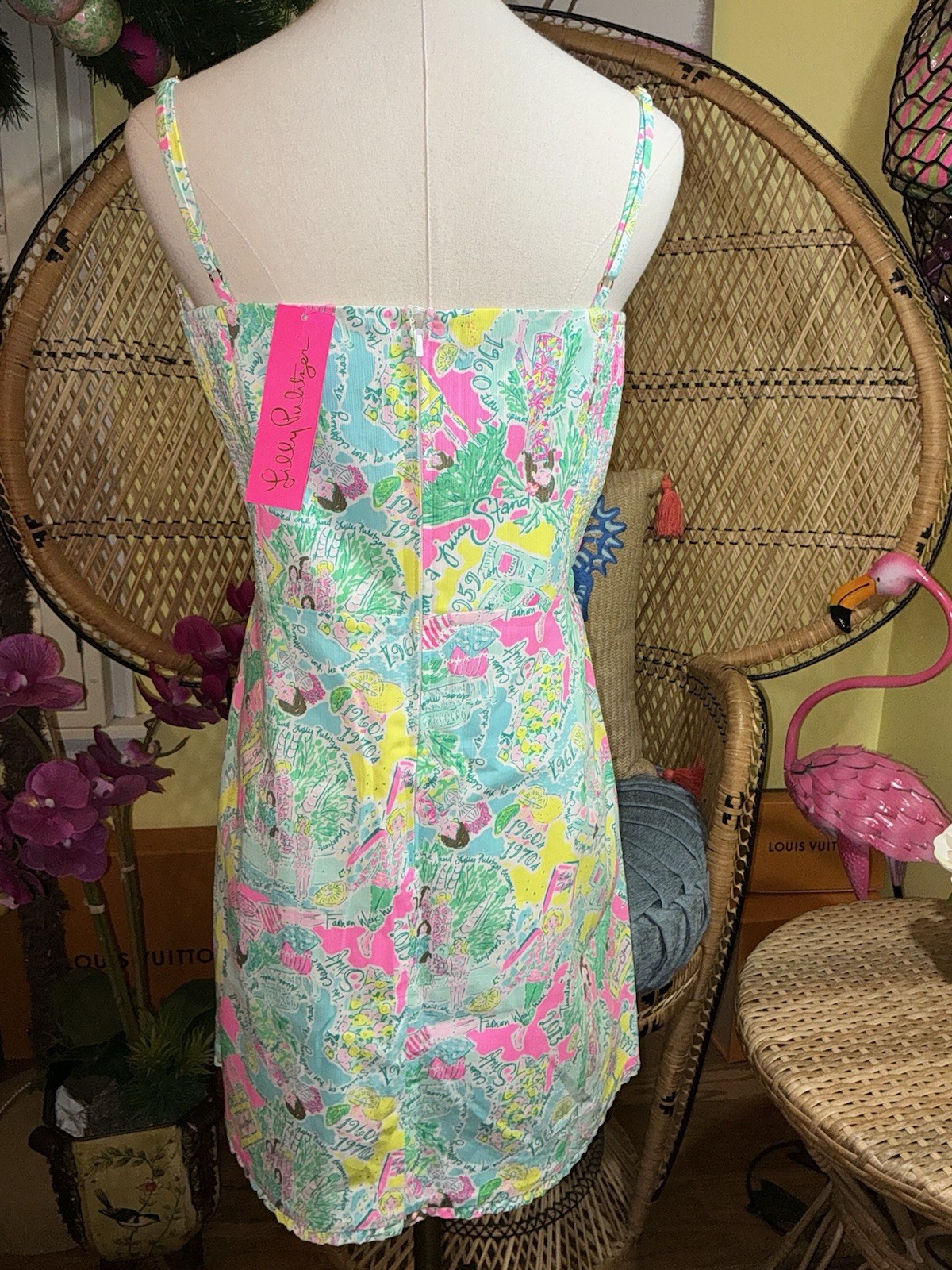 Lilly Pulitzer NWT Jesse Romper Pop Up In The Beginning Size 16