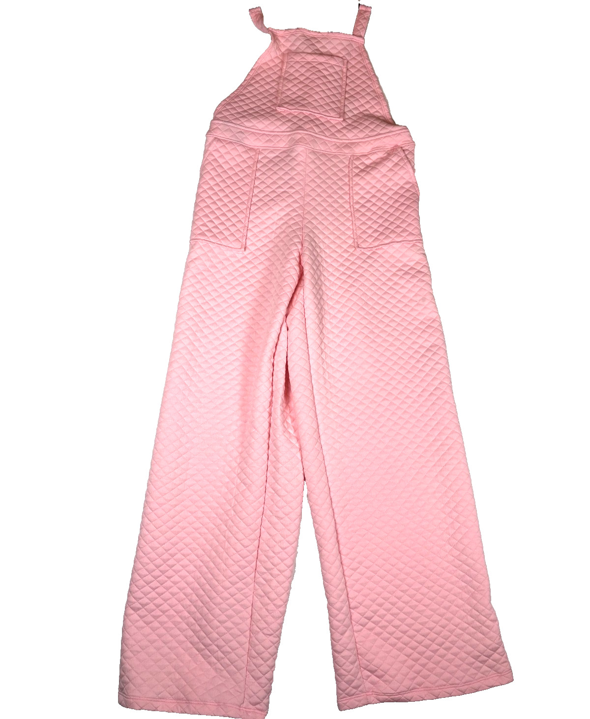 LUX LA WOMEN’S TOTAL COUNTY DIVA QUILTED OVERALLS PINK SIZE MEDIUM