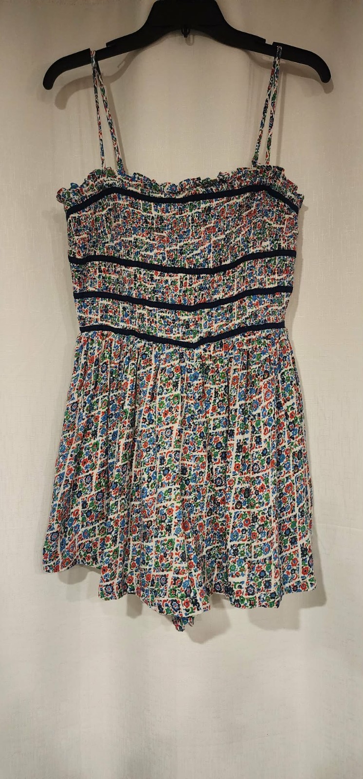 Romper by Free people, 100% cotton shell with 100% Rayon liner. Size Medium