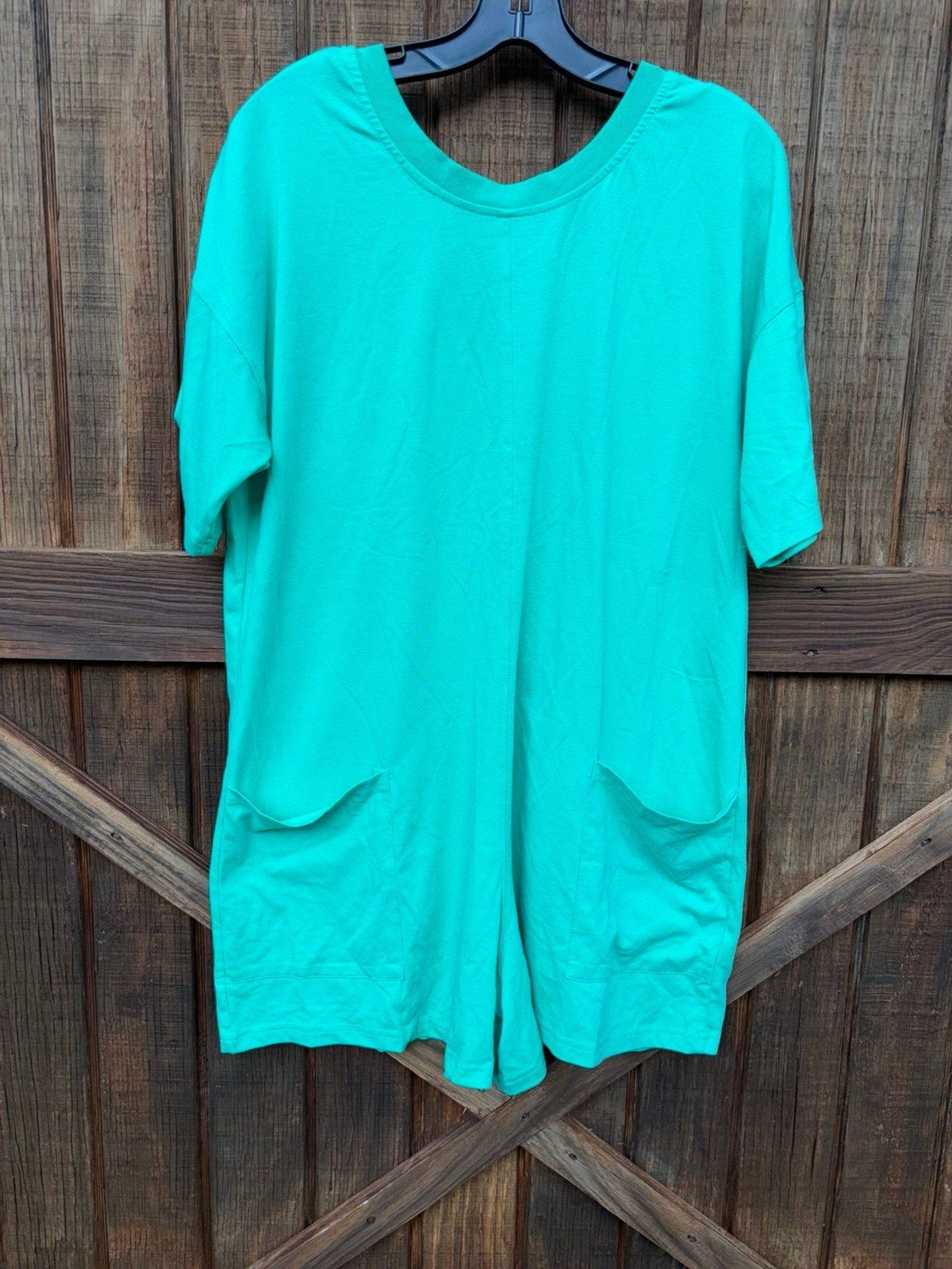 Oversized Tee Romper Size Medium Boutique