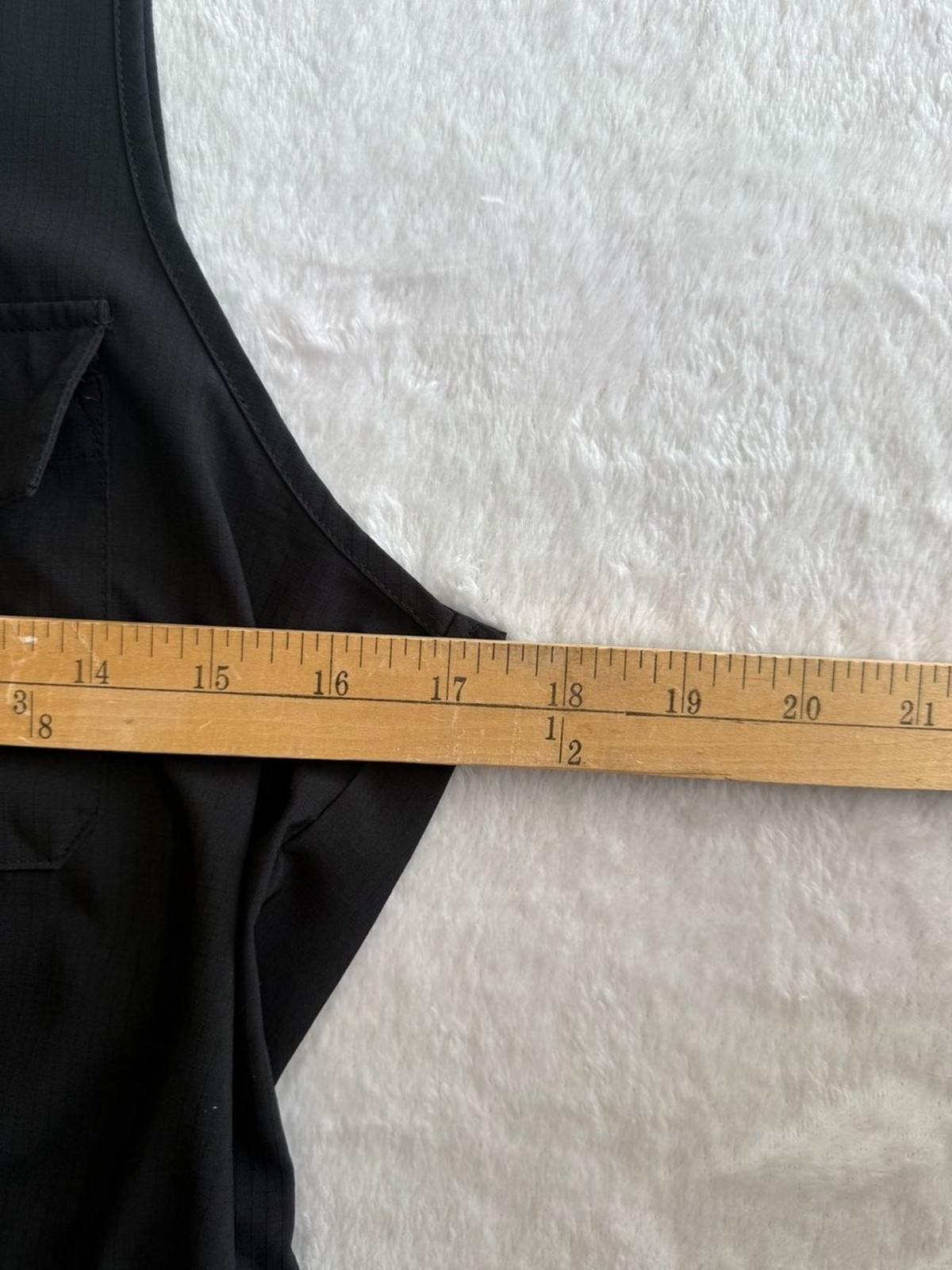 Avia Black Utility Cargo Romper Zip Front Size Small