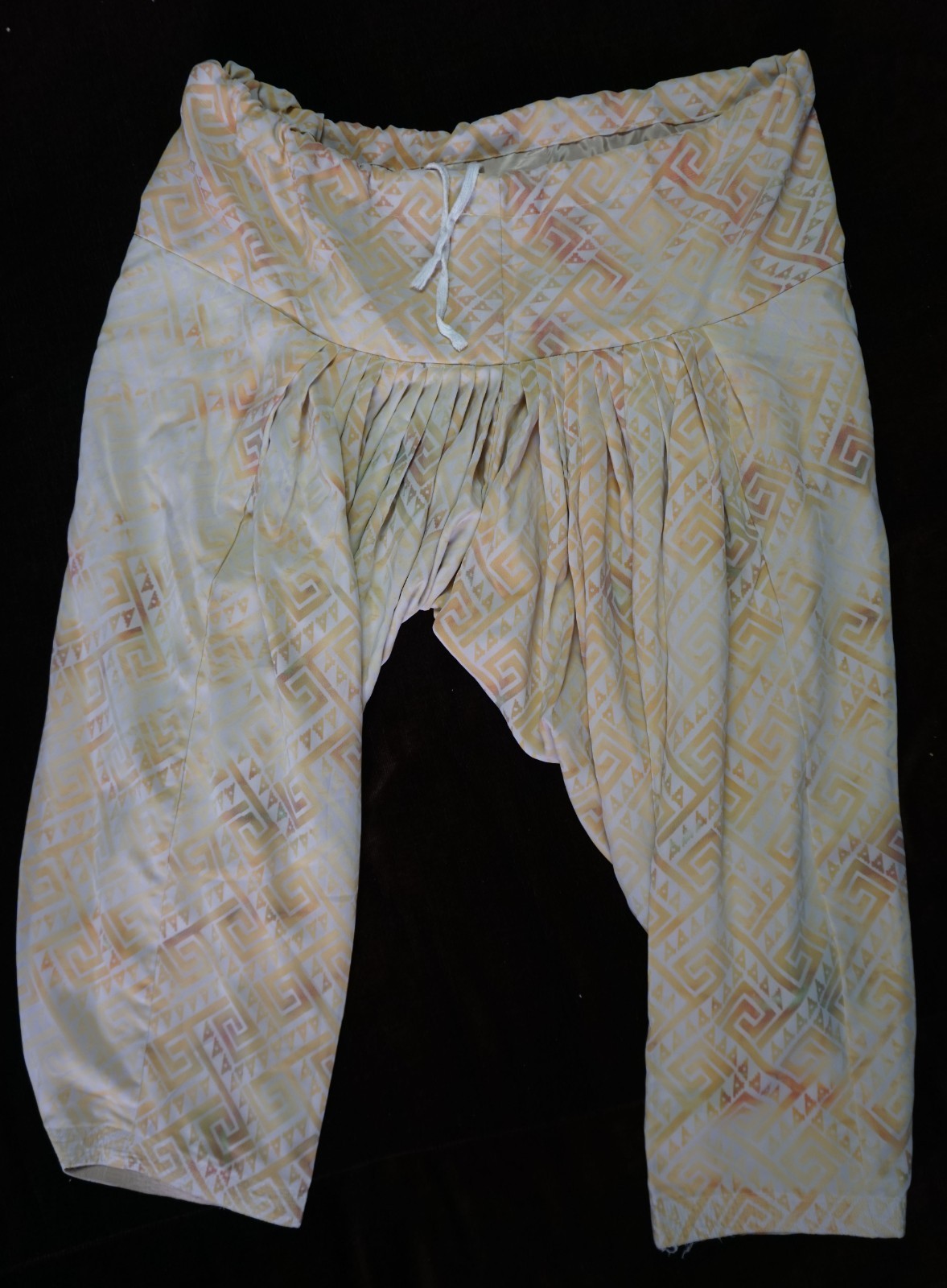 Cotton Bohemian Trousers Traditional Indian Salwar Style Artistic Block Print