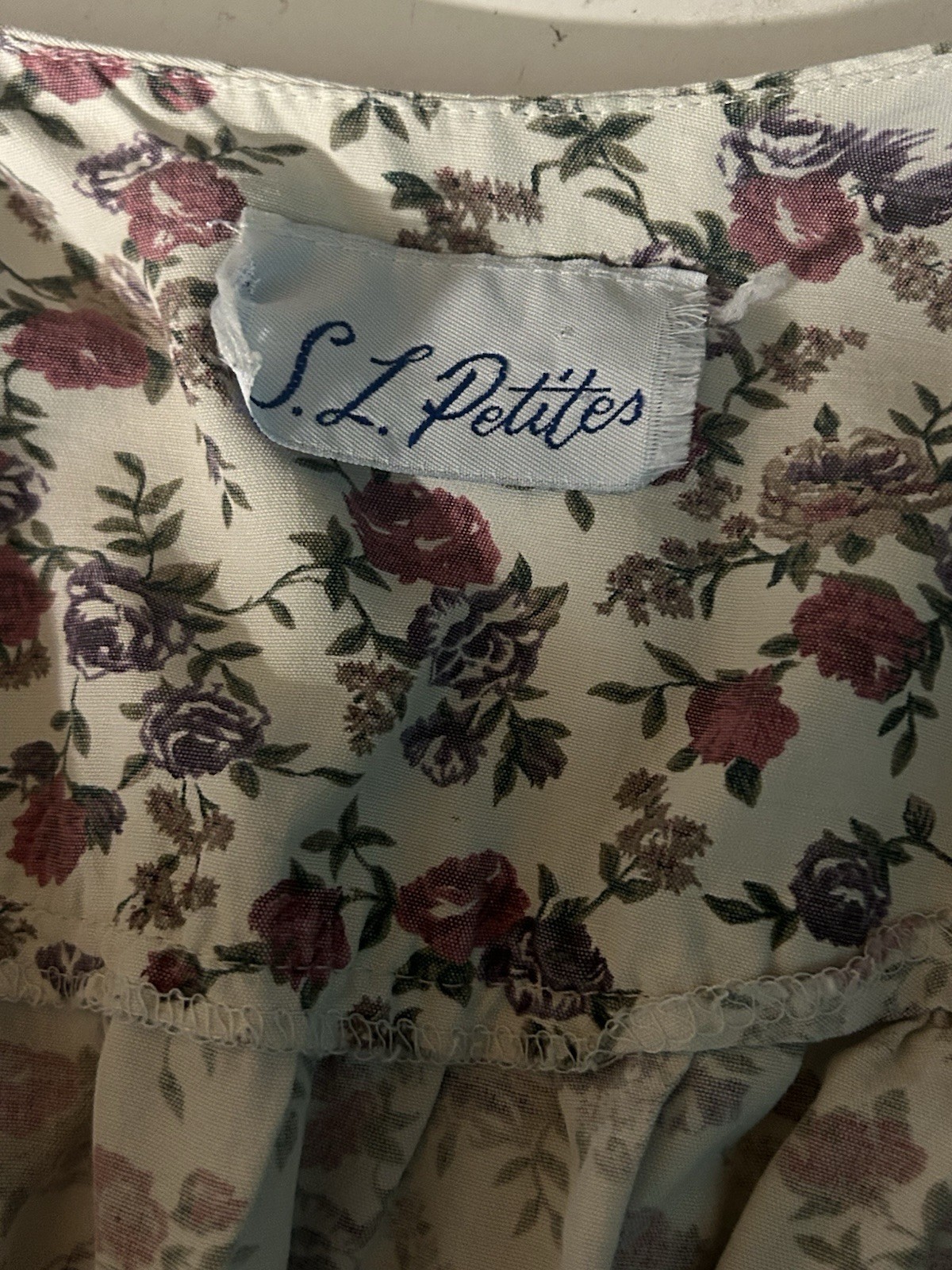 Vintage Floral Cottagecore Romper Playsuit Pockets 50s 60s Petite Whimsy