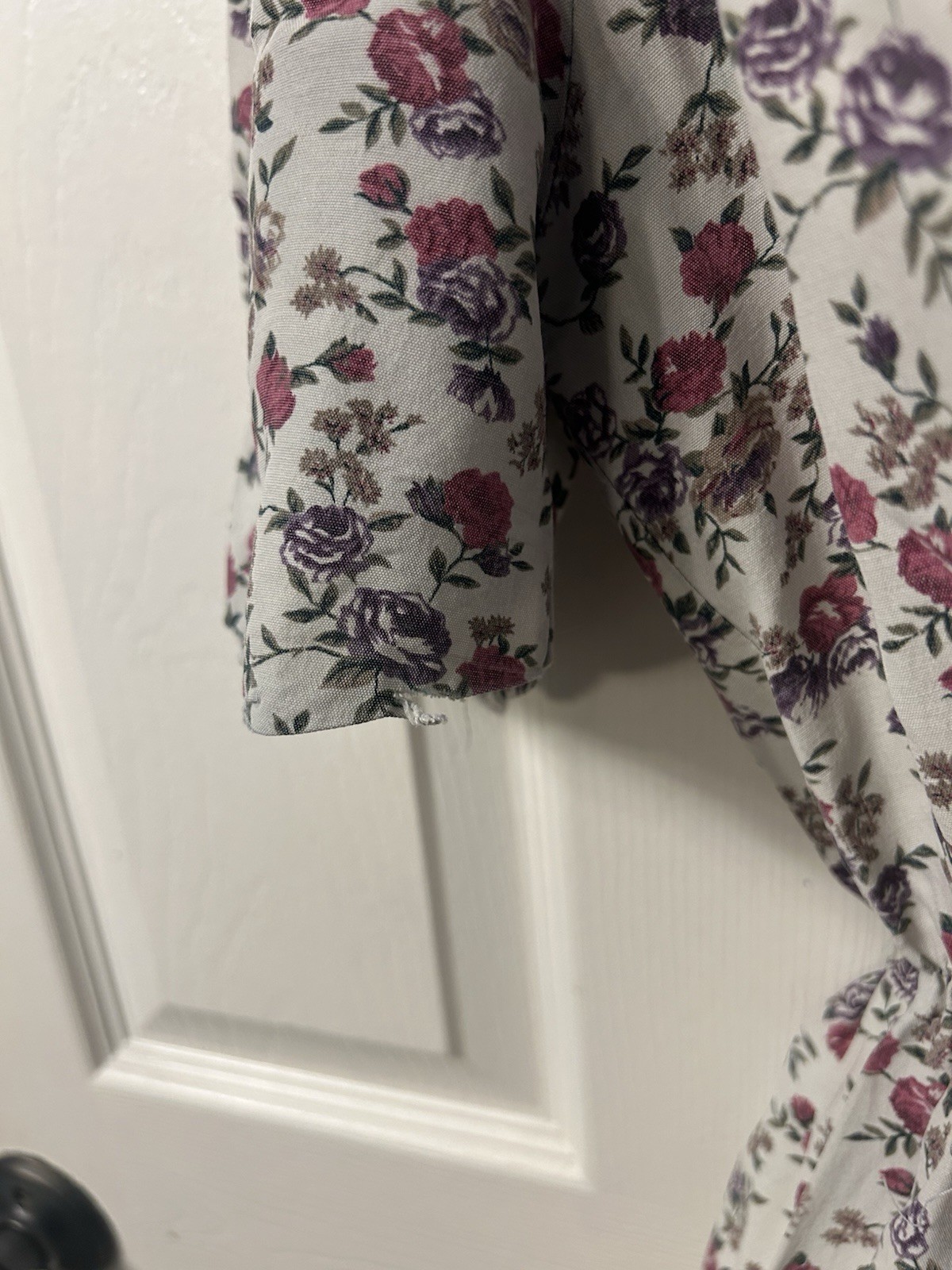 Vintage Floral Cottagecore Romper Playsuit Pockets 50s 60s Petite Whimsy
