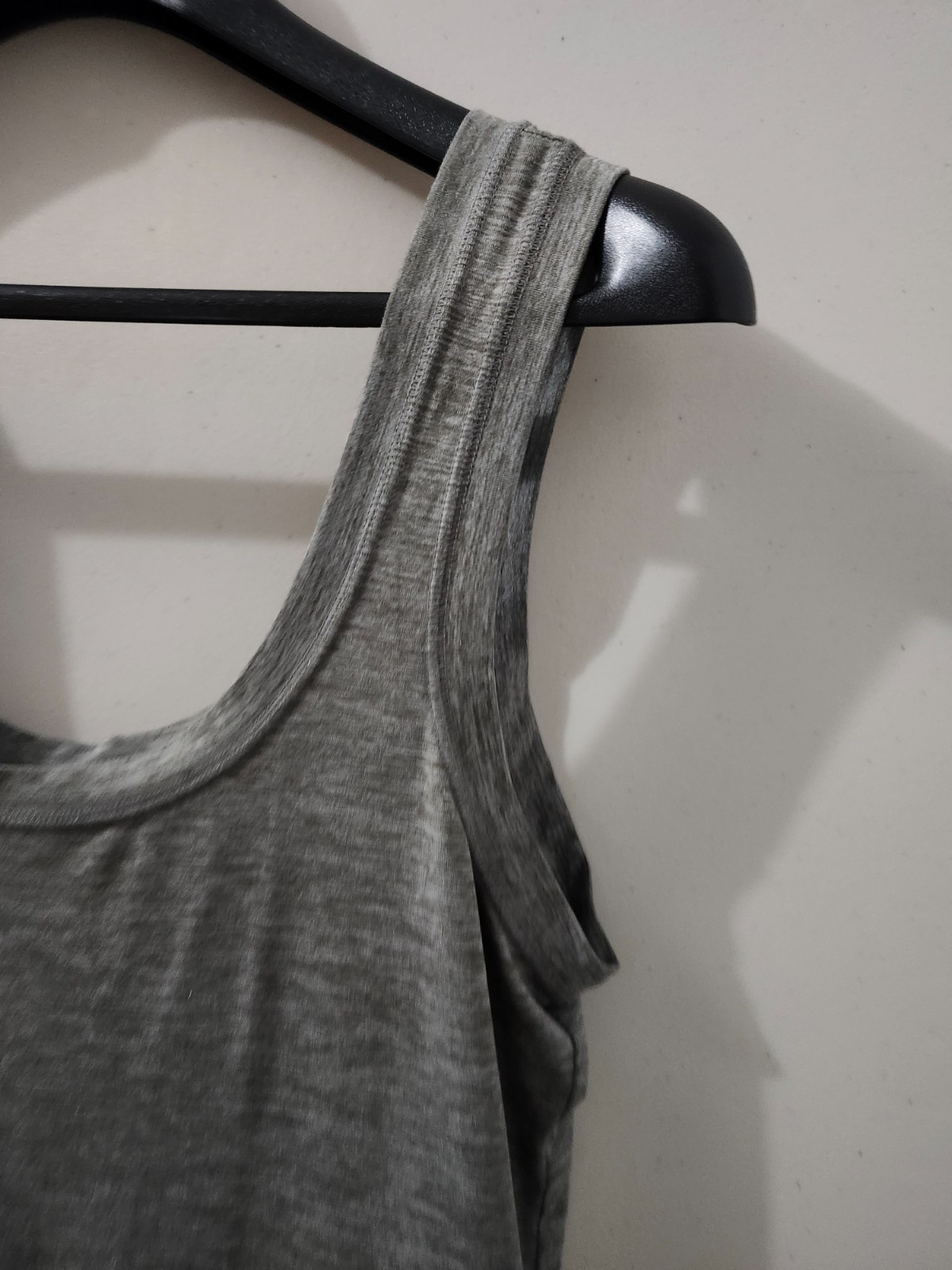 Vuori Jumpsuit Womens S Gray Lux Harem Sleeveless Tank Drawstring Taper Stretch