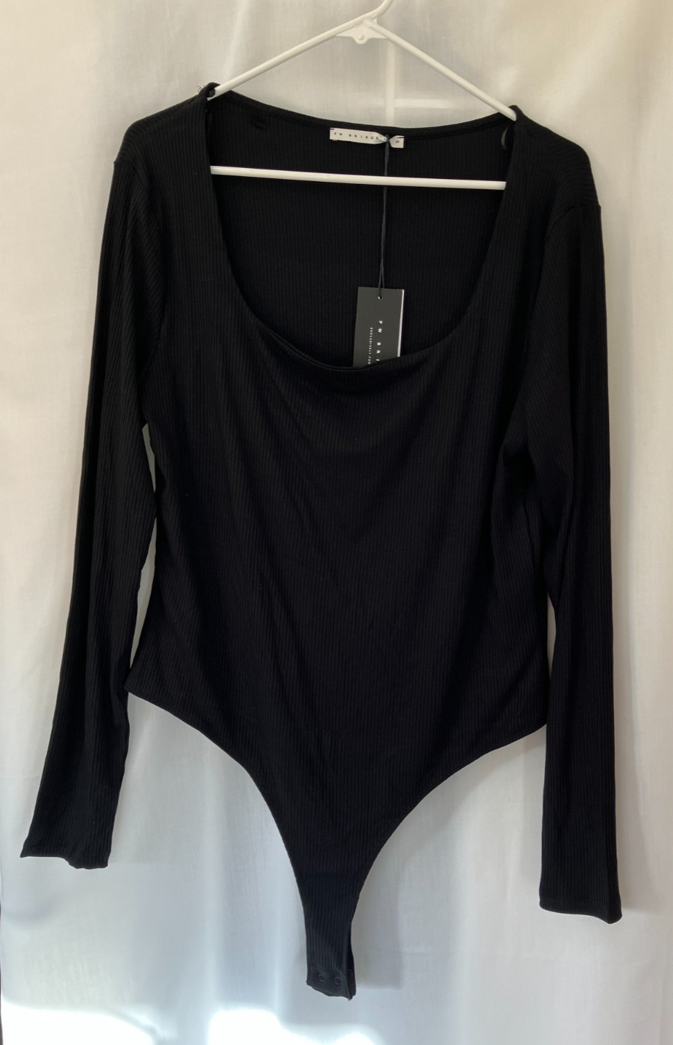 FW Bridge long Sleeve Bodysuit – Size 20 – Black BNWT