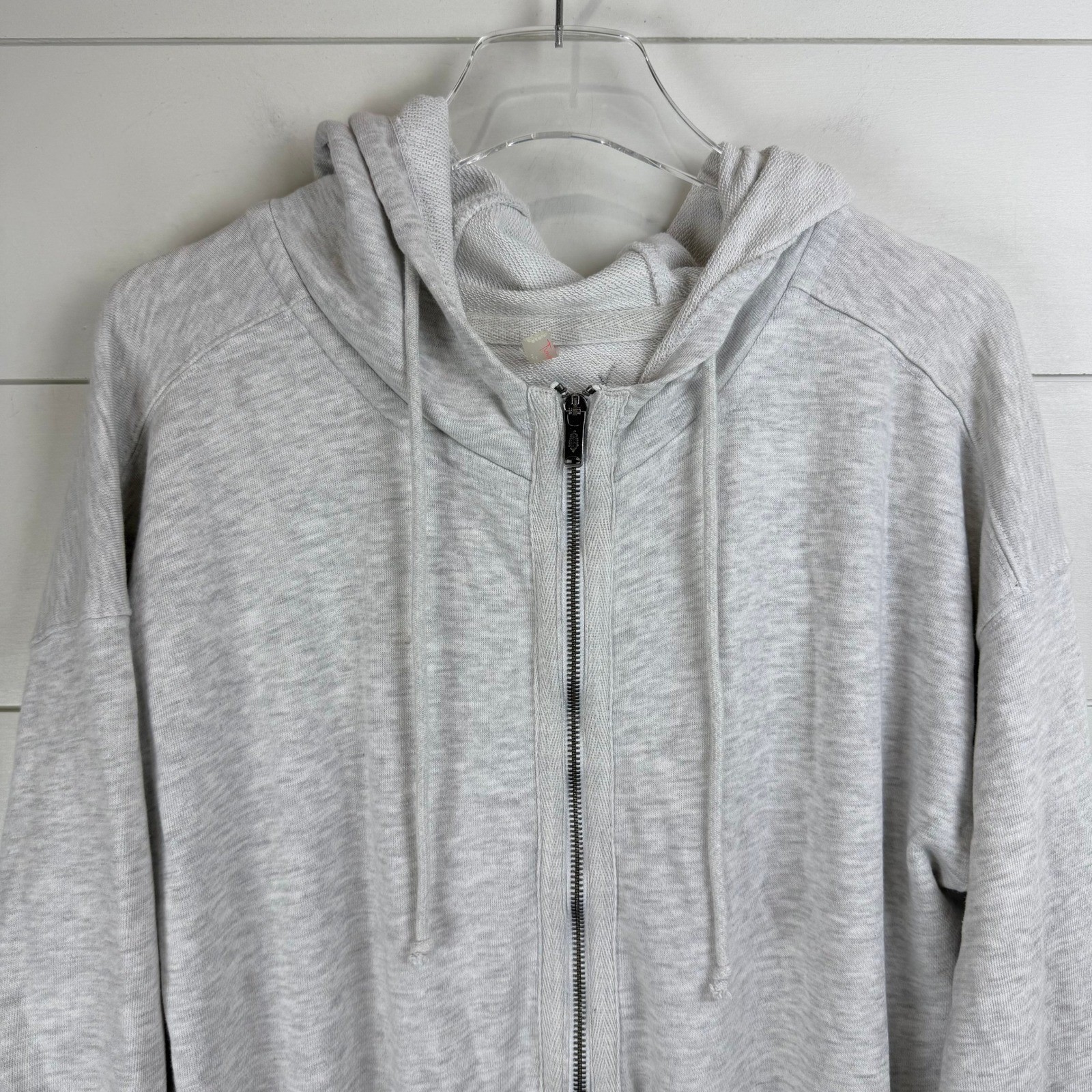 Free People MOVEMENT TRAINING DAY Grey HEATHER Jumpsuit Loungewear WOMEN LARGE