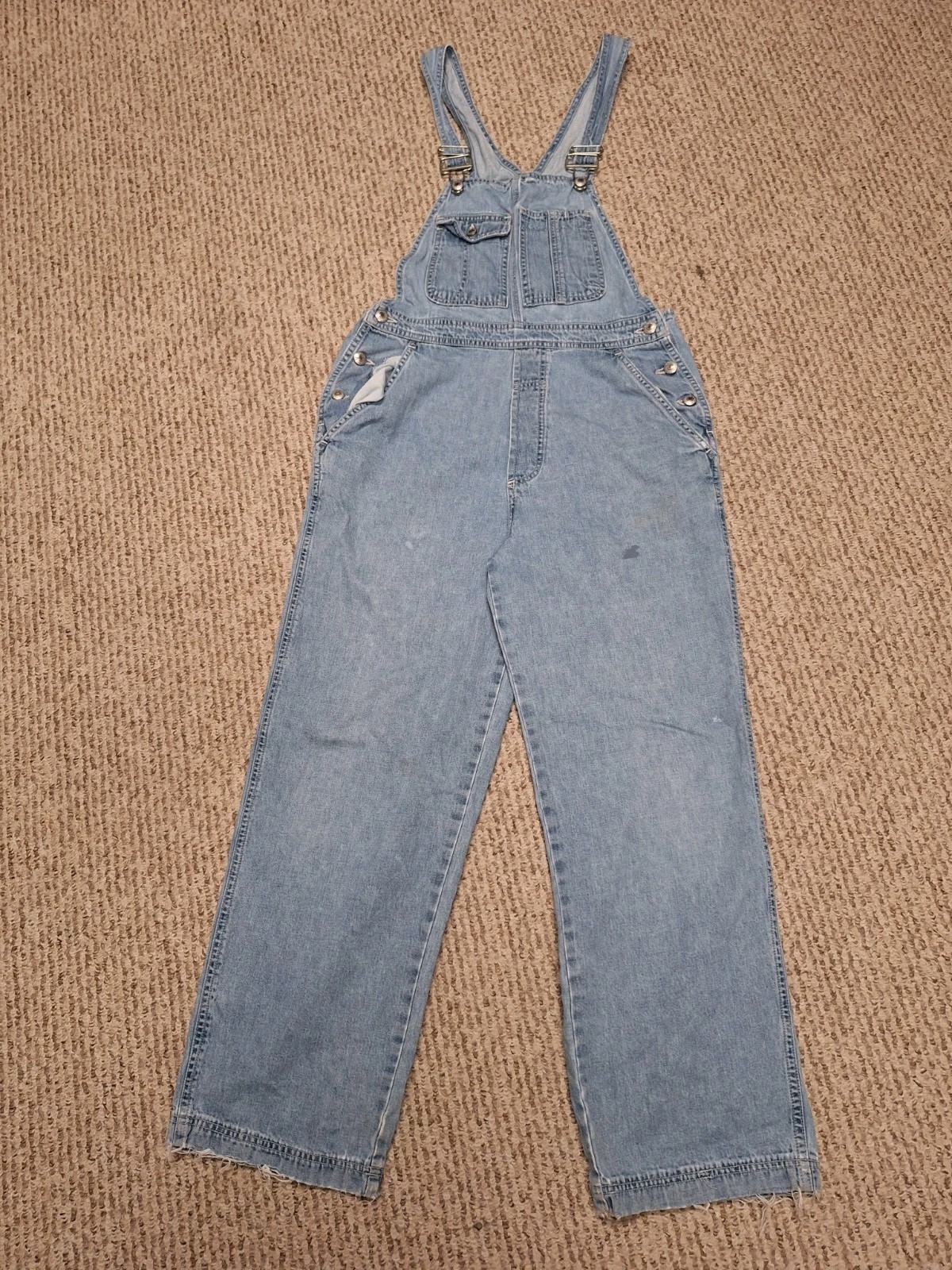 Vintage Gap Y2K Overalls Jeans Small Women’s Baggy Denim 90s Painter Carpenter