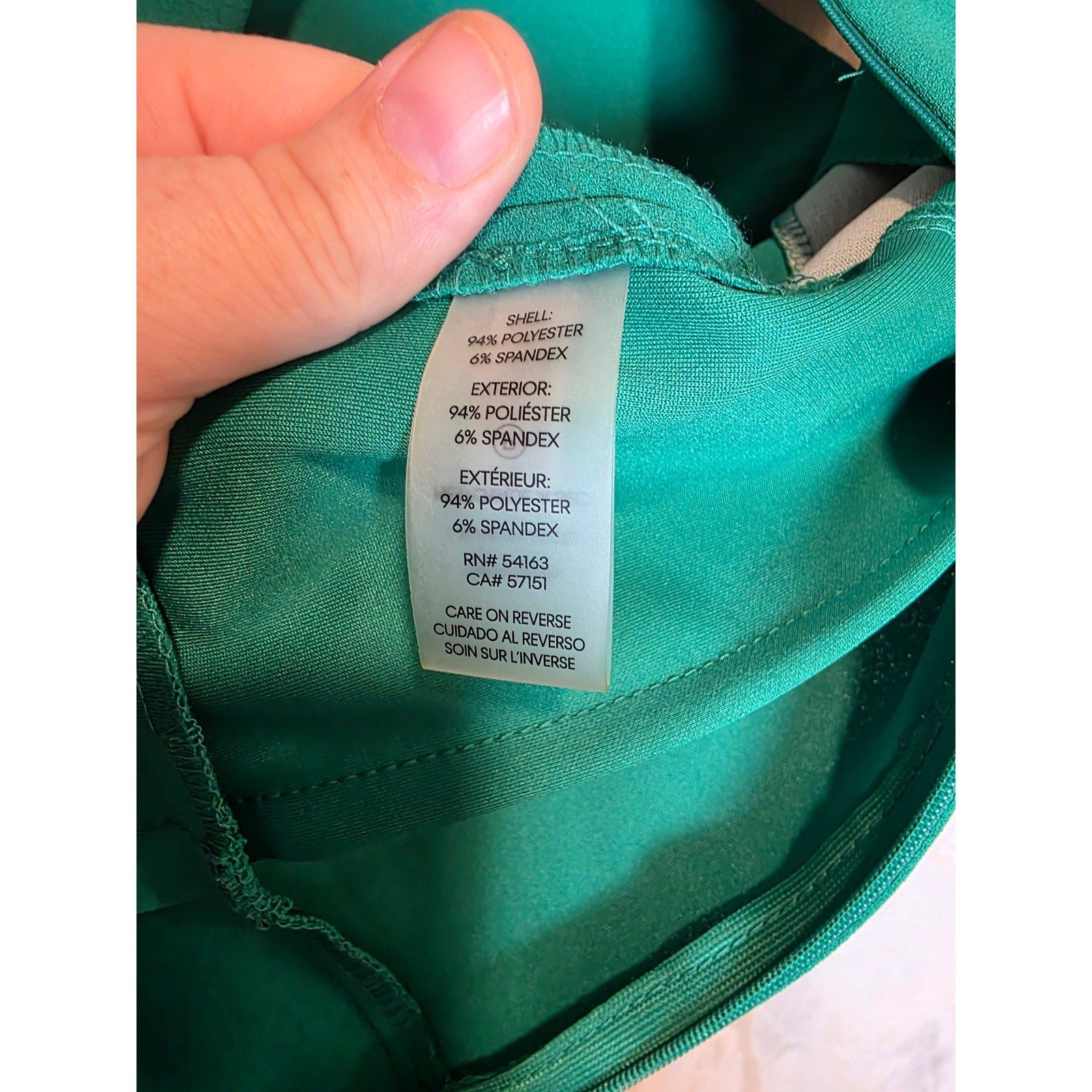 Calvin Klein Womens Emerald Green Cutout Neck Sleeveless Jumpsuit Size 4 RN54163