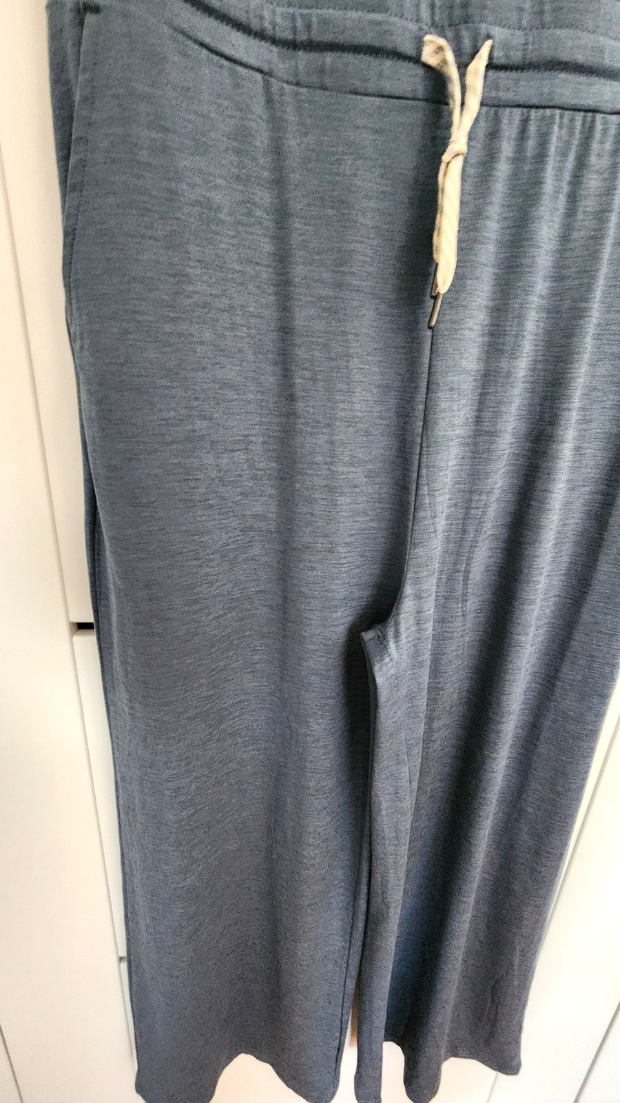 Vuori Women’s Falls Sleeveless Jumpsuit – Blue Light Azure Heather Medium NEW