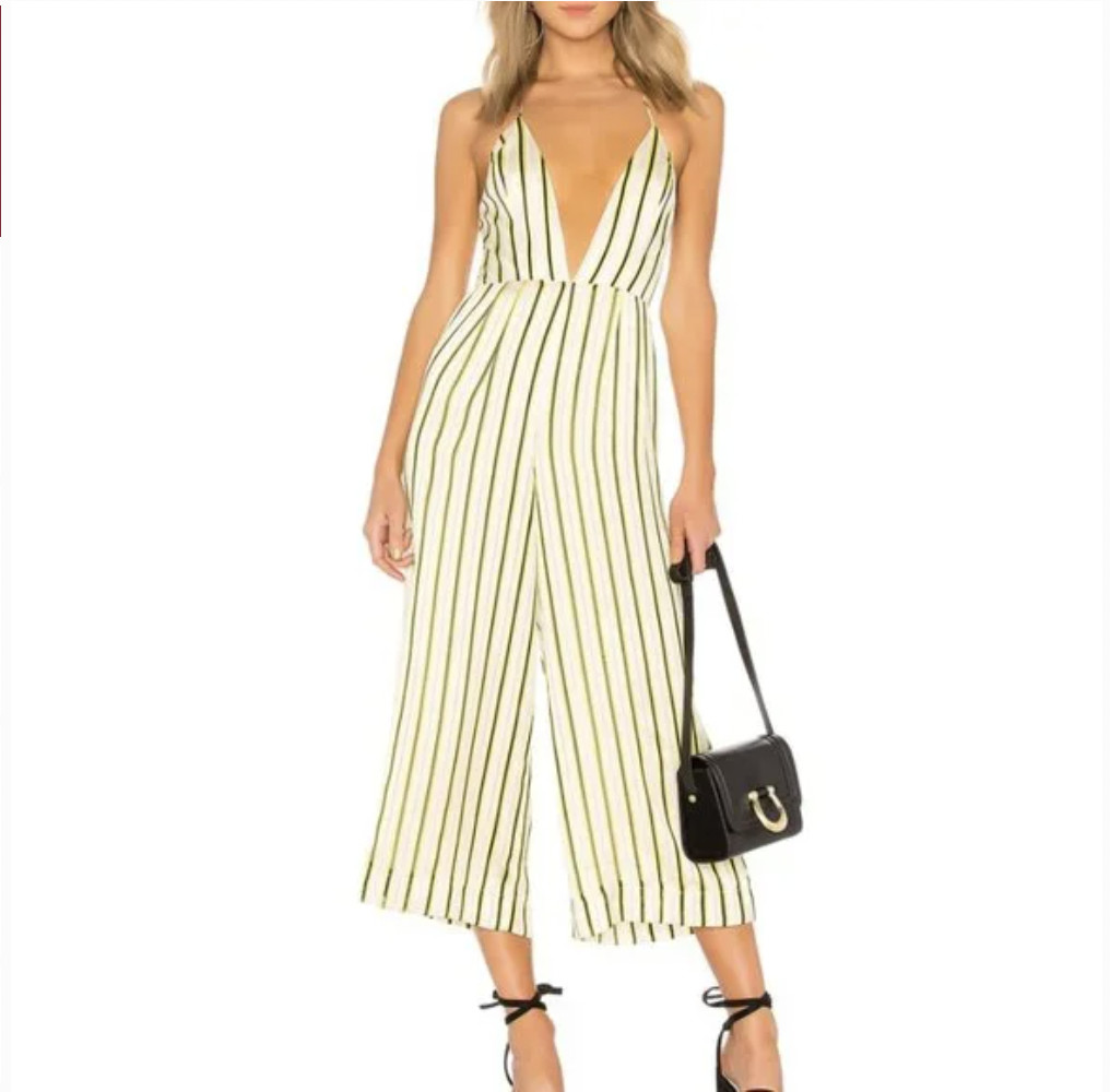 House of Harlow 1960 Monet Jumpsuit Sizes XXS, XS & Small New Striped