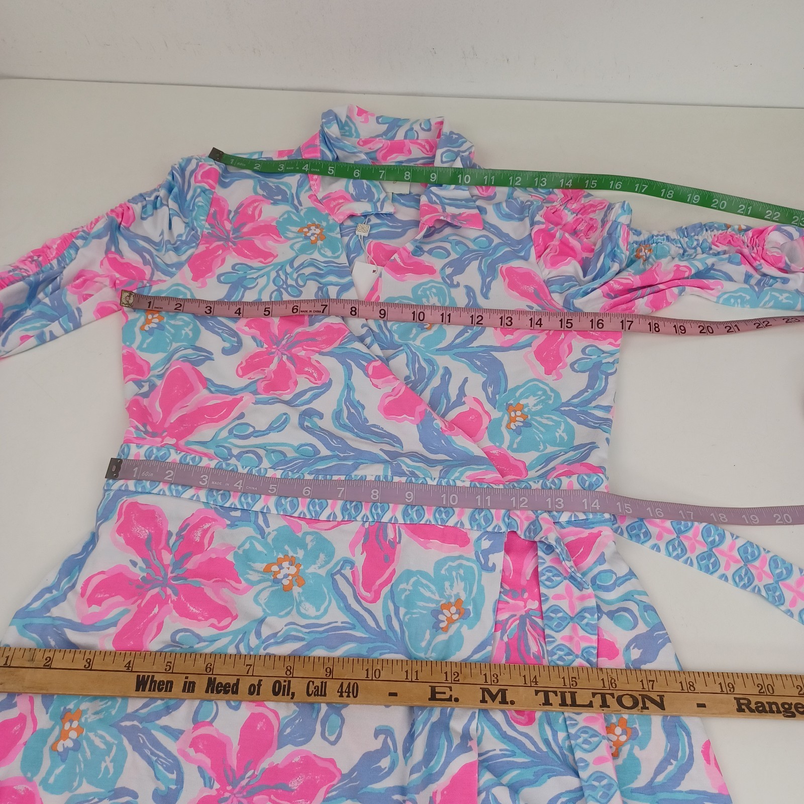 Lilly Pulitzer Ibby Skirted Romper Size M Preppy In Beachside Haven Engine