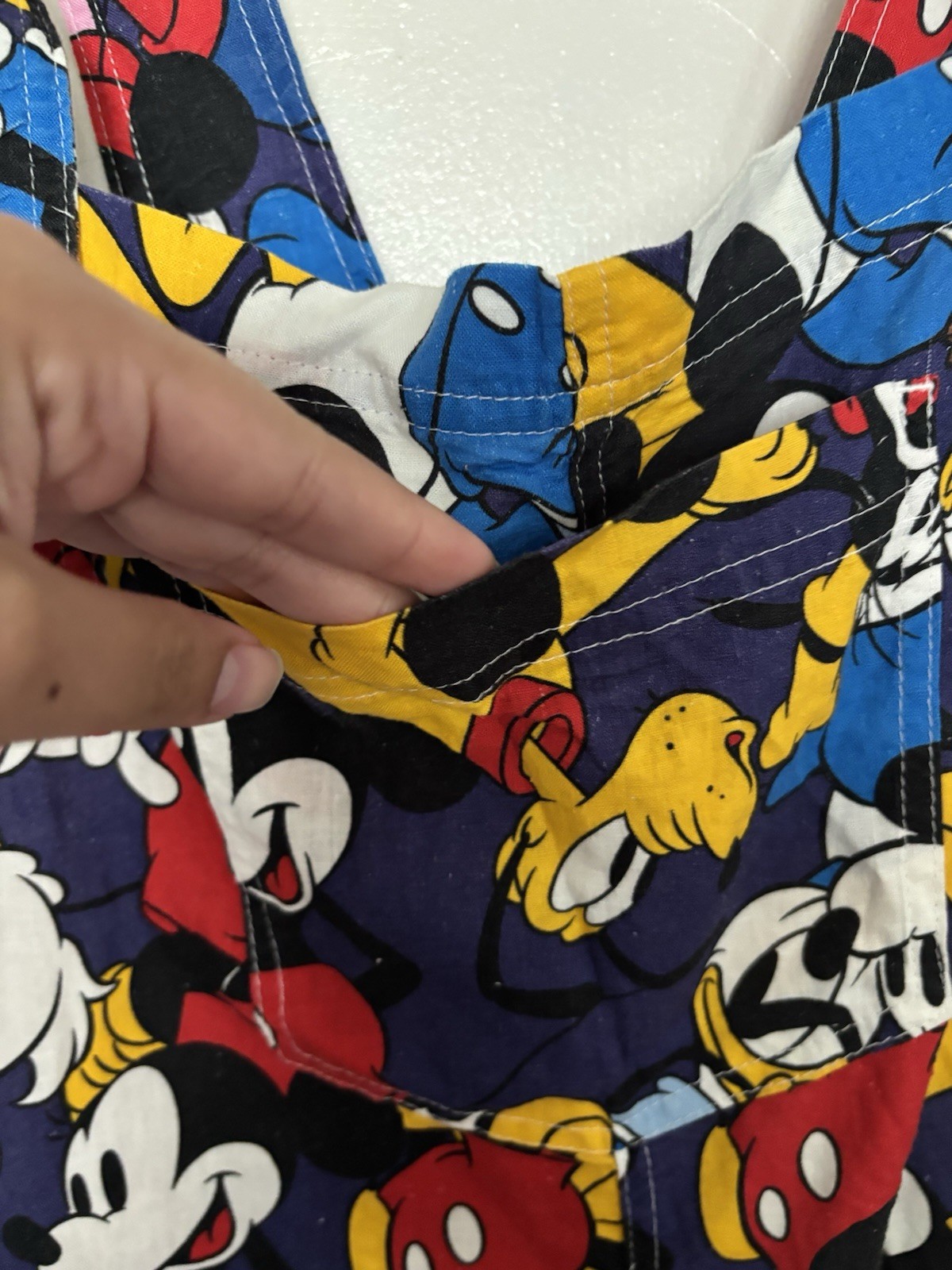 NWT Hot Topic Disney Mickey Mouse & Friends Linen Shortall Size XL