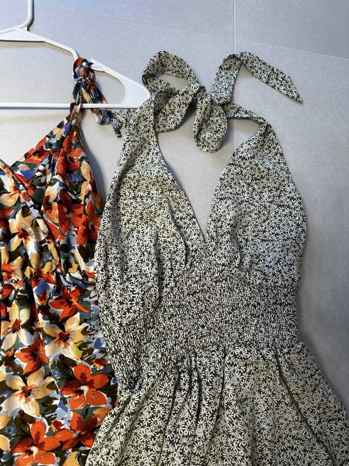 Lot 3 Small Summer Romper Dresses Colorful Small Pink Yellow Cute Coverup Beach