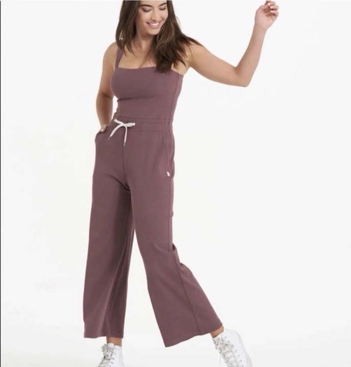 Vuori Chestnut Mudra Pose Jumpsuit VW491 Women’s Size Large