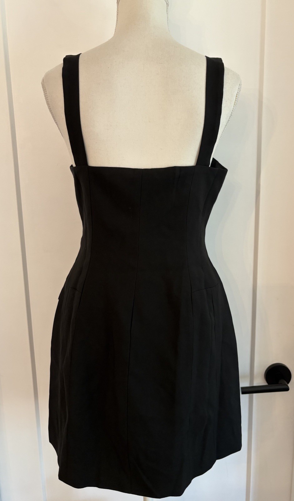 Women’s NWT Anthropologie Hutch Black Button Front Blazer Romper Size 6